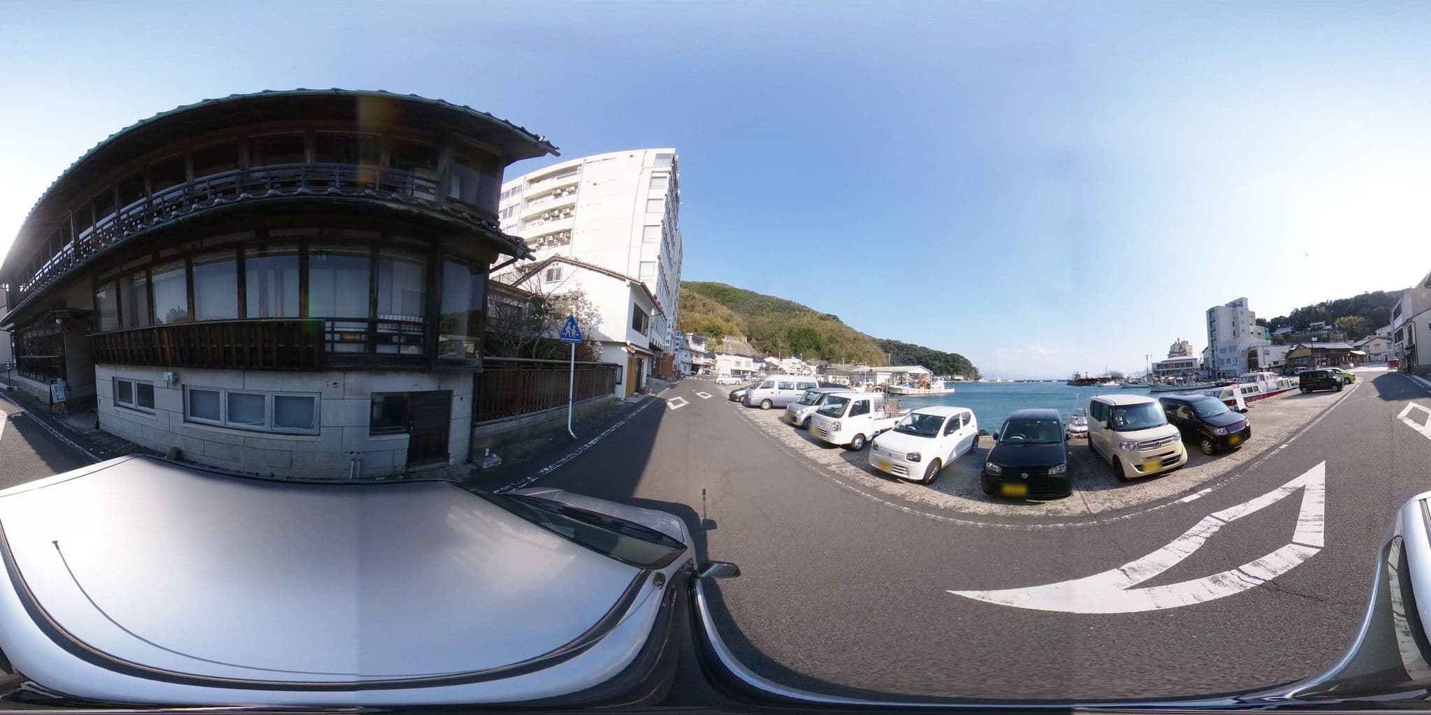 Street view near 美保館 本館, Sakaiminato — © potaro67v (CC BY-SA · Mapillary)