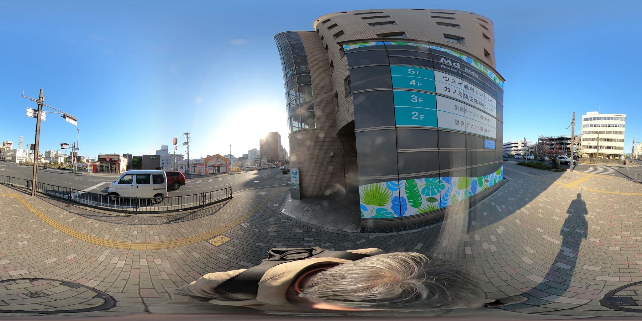 Street view near ホテルアルファーワン姫路南口, Himeji — © harimawood (CC BY-SA · Mapillary)