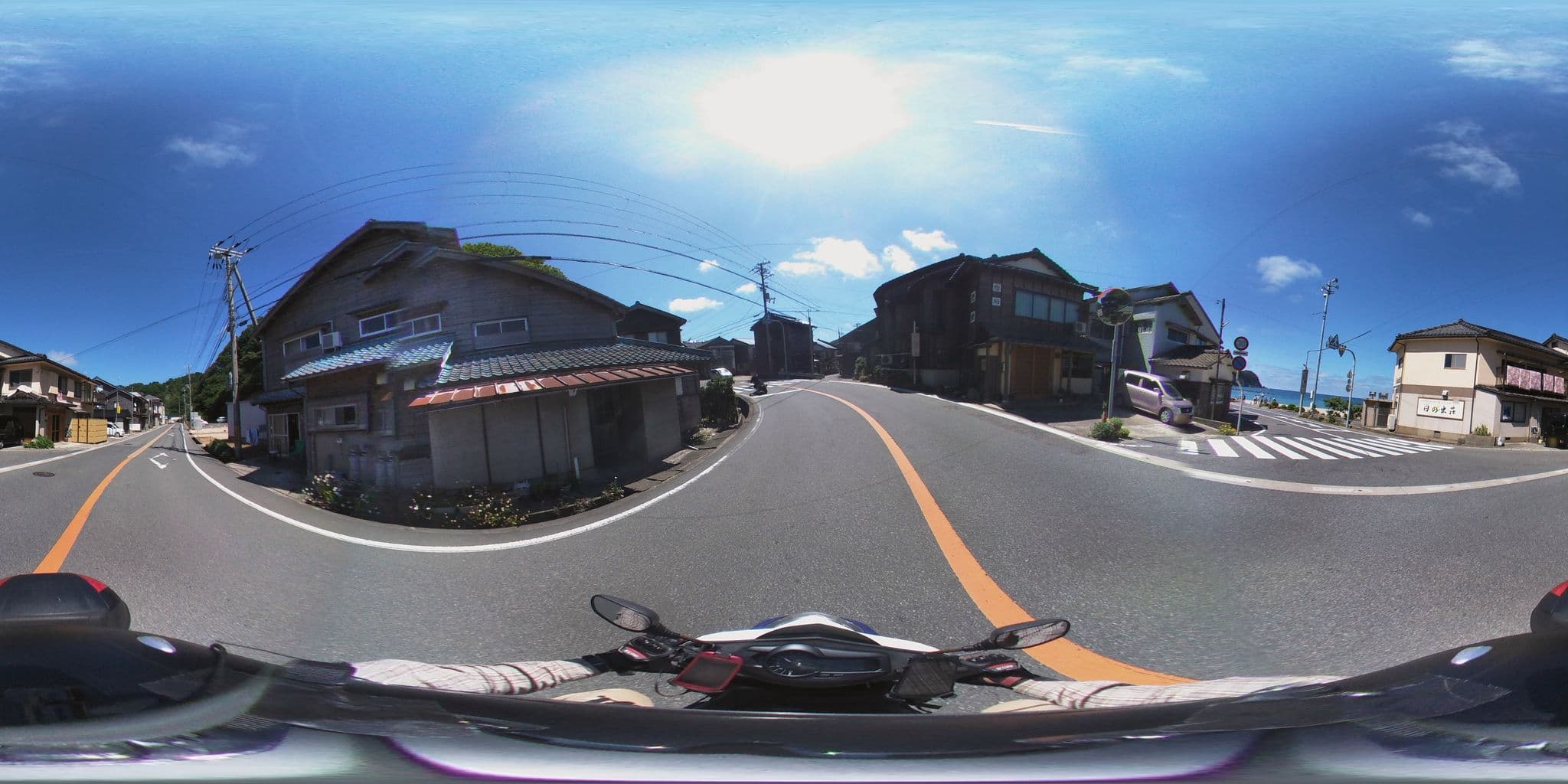 Street view near 民宿日の出荘, Kasumi — © harimawood (CC BY-SA · Mapillary)