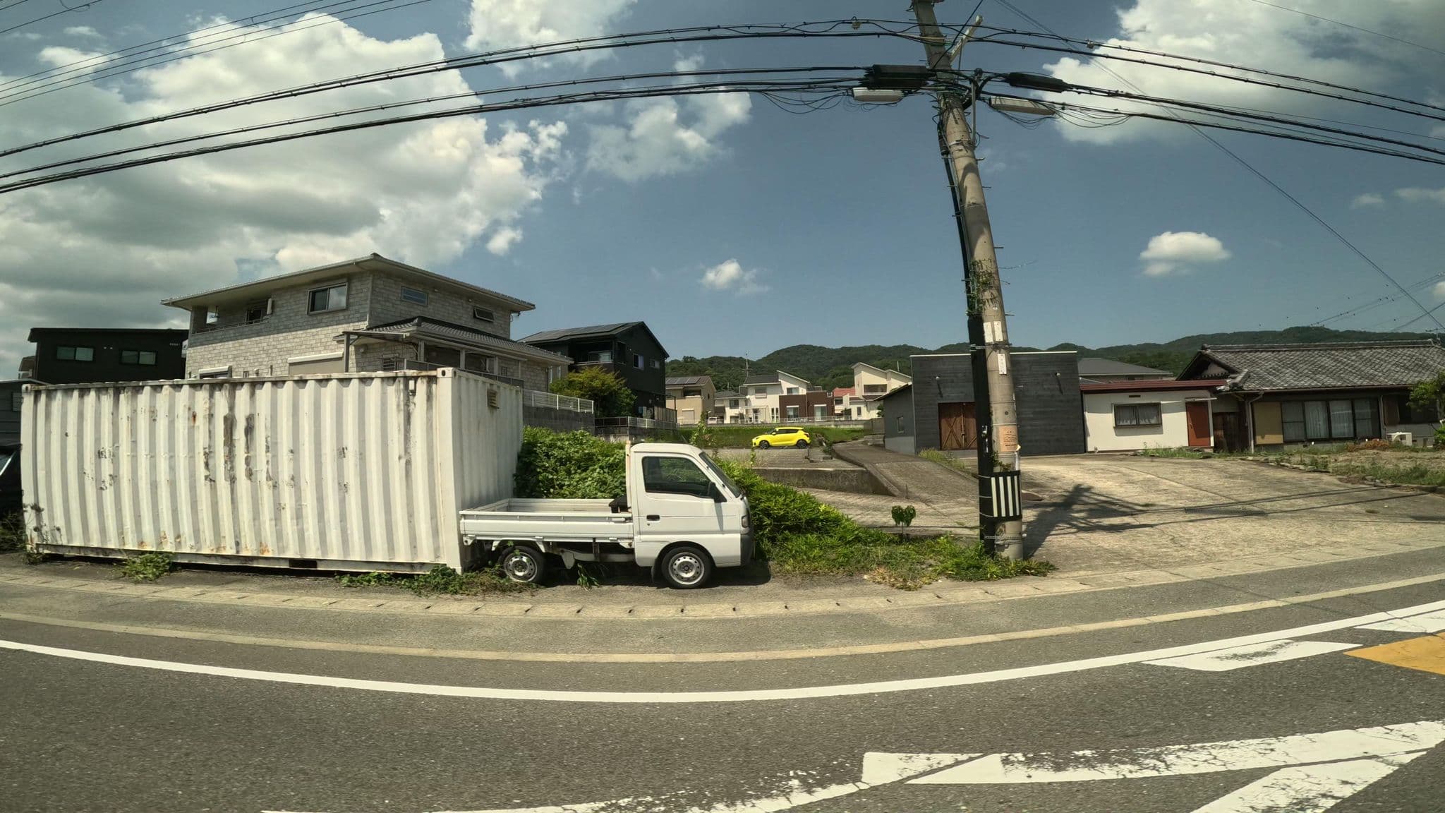 Street view near さかい酒店, Iwade — © okadatsuneo (CC BY-SA · Mapillary)