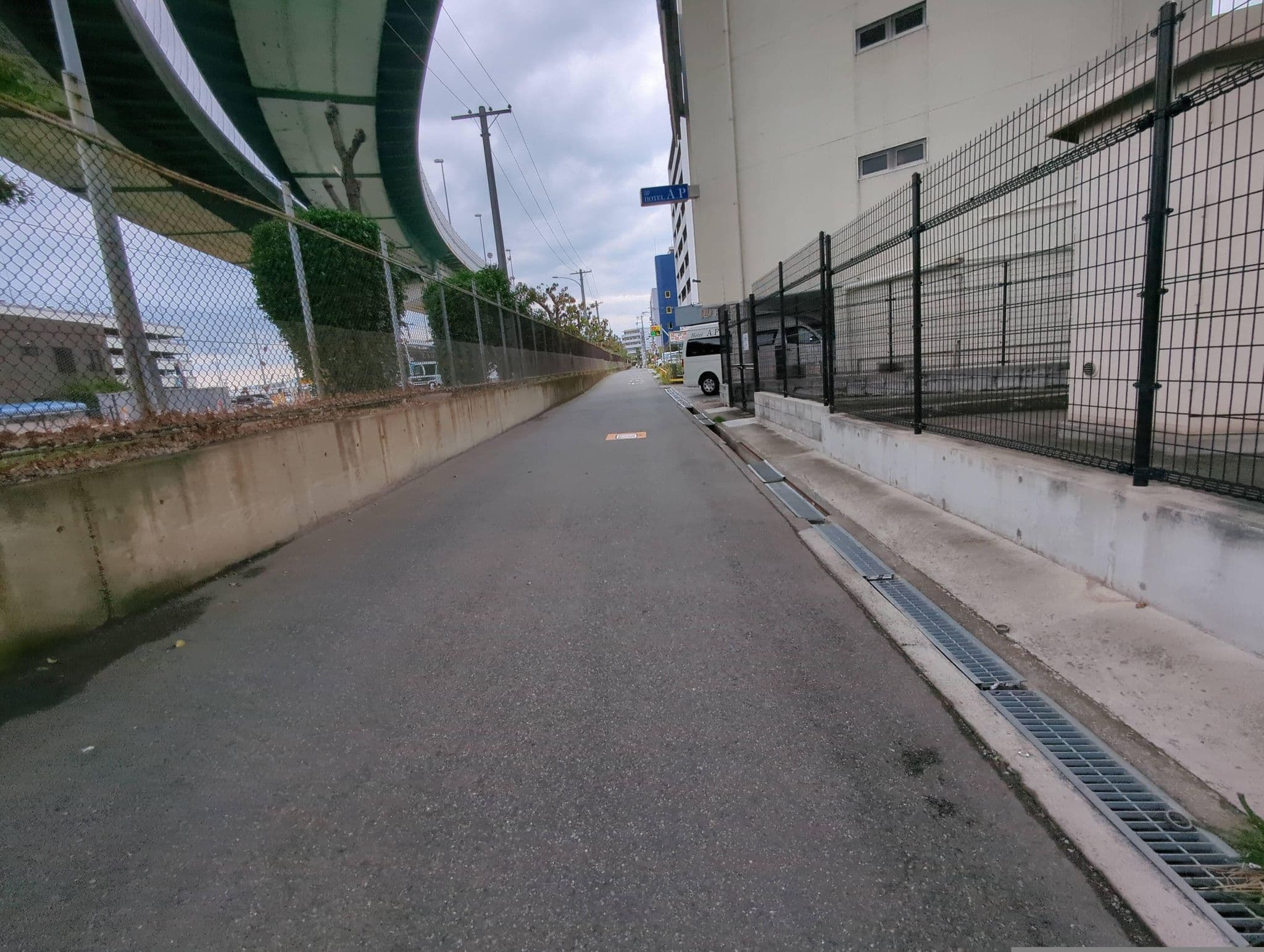 Street view near ホテルA.P 大阪空港前, Toyonaka — © osapon (CC BY-SA · Mapillary)