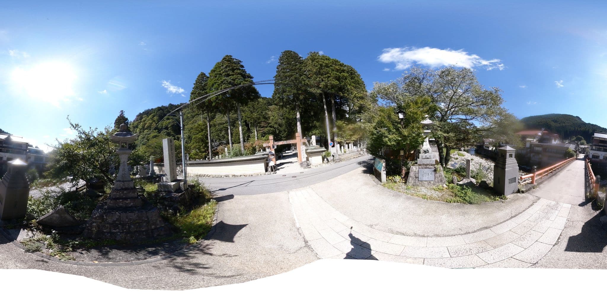 Street view near 大峰ホテル丸文, Kawai — © okadatsuneo (CC BY-SA · Mapillary)