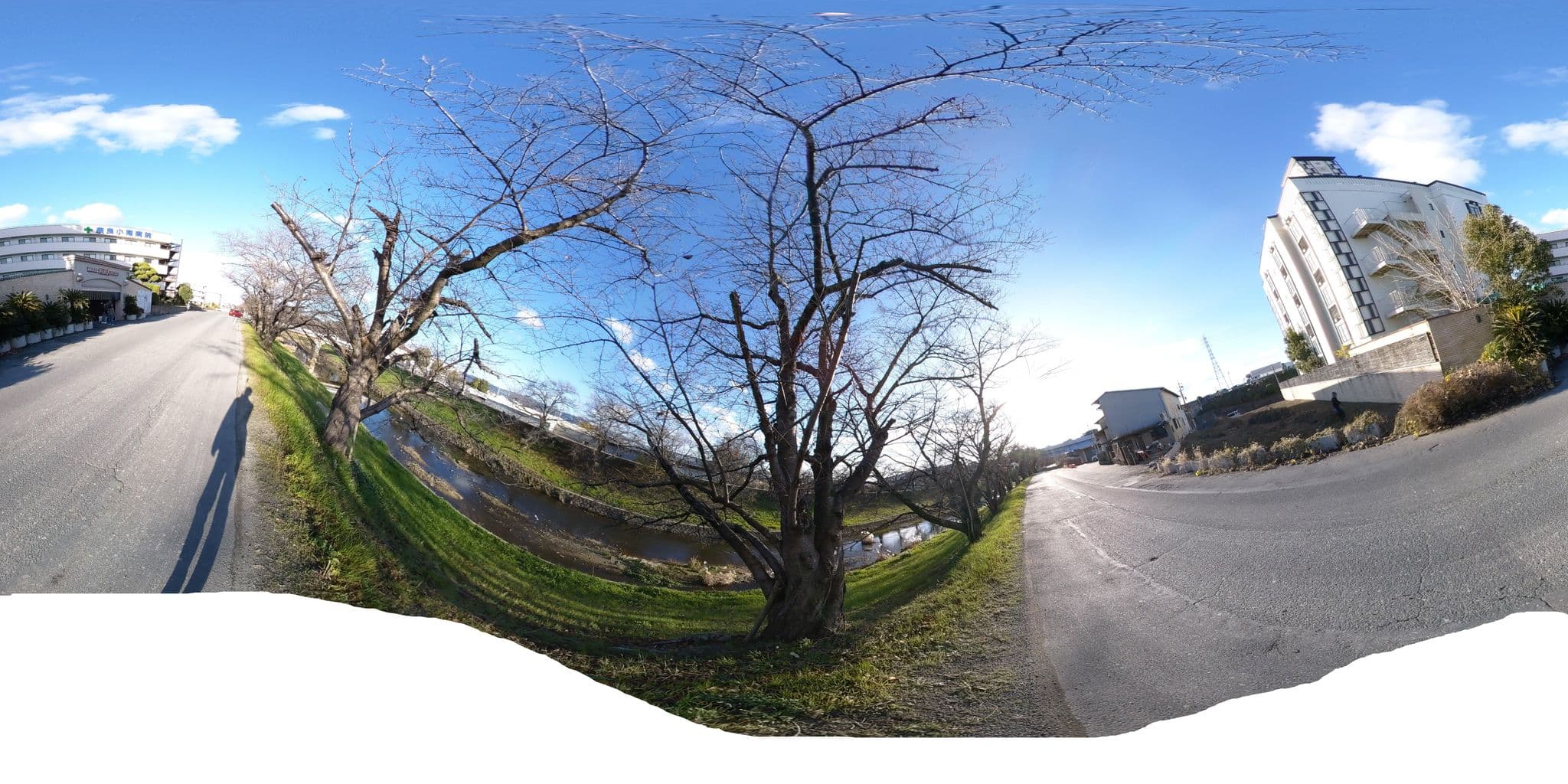 Street view near AURA resort, Nara-shi — © okadatsuneo (CC BY-SA · Mapillary)