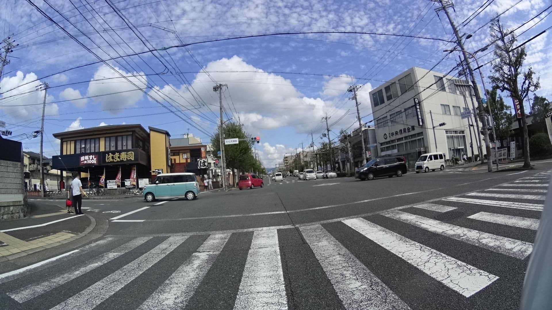 Street view near GUESTHOUSE 京洛や 金閣寺, Kamigyō-ku — © yasunari (CC BY-SA · Mapillary)