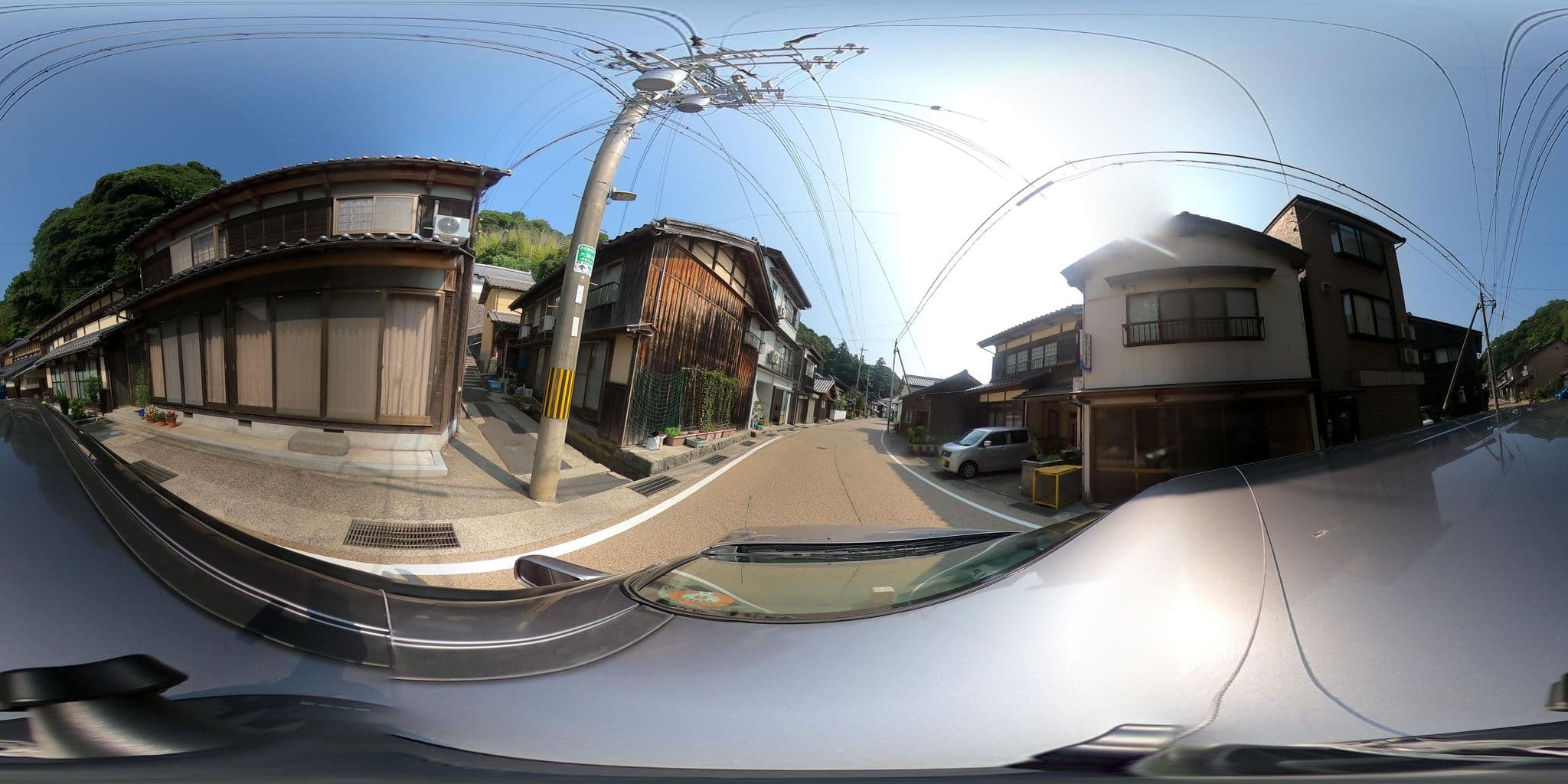 Street view near 体験型 舟屋の民宿 あめや, Kameshima — © castletrain (CC BY-SA · Mapillary)