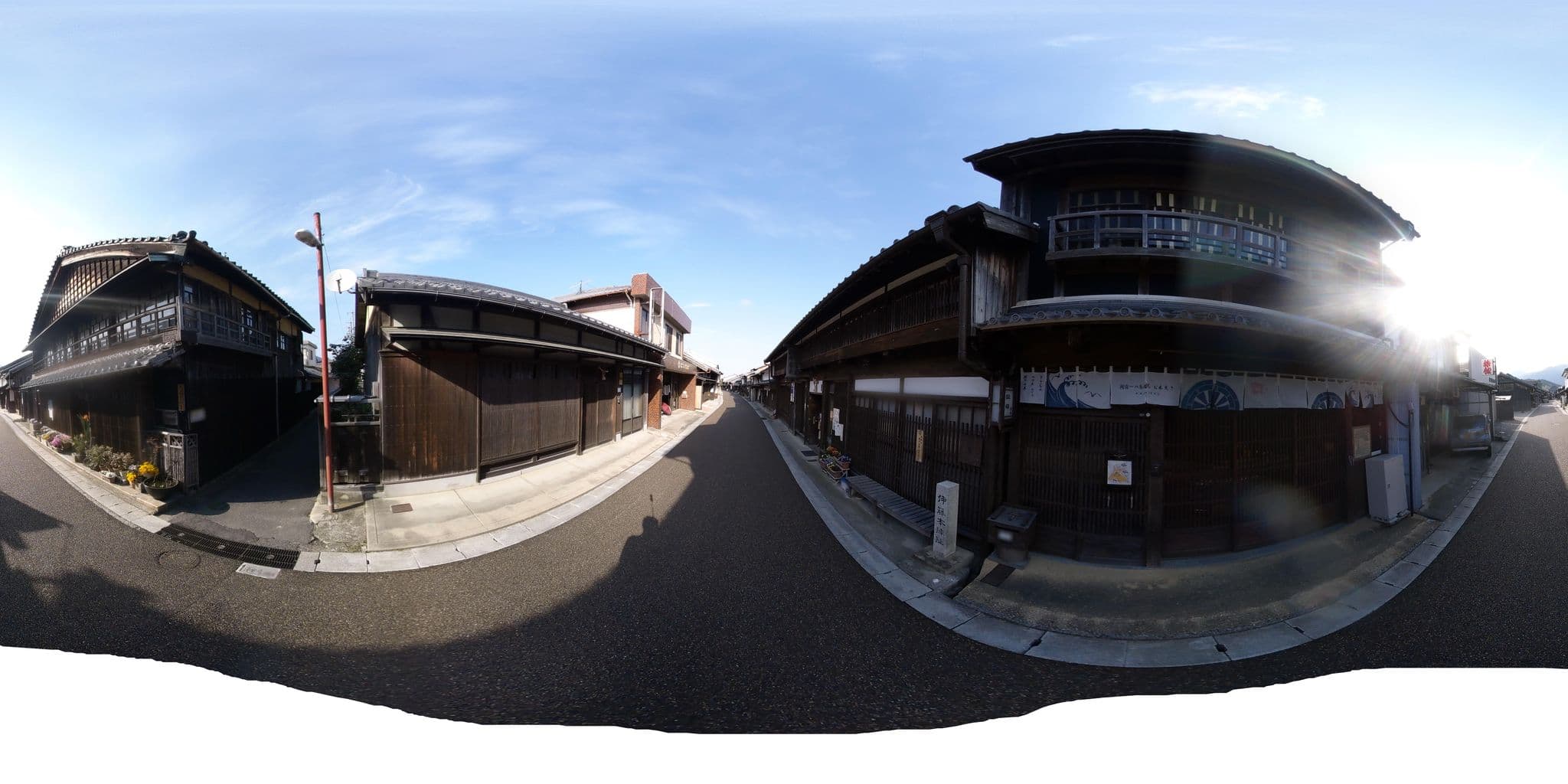 Street view near 旅人宿石垣屋, Sekichō-furumaya — © okadatsuneo (CC BY-SA · Mapillary)