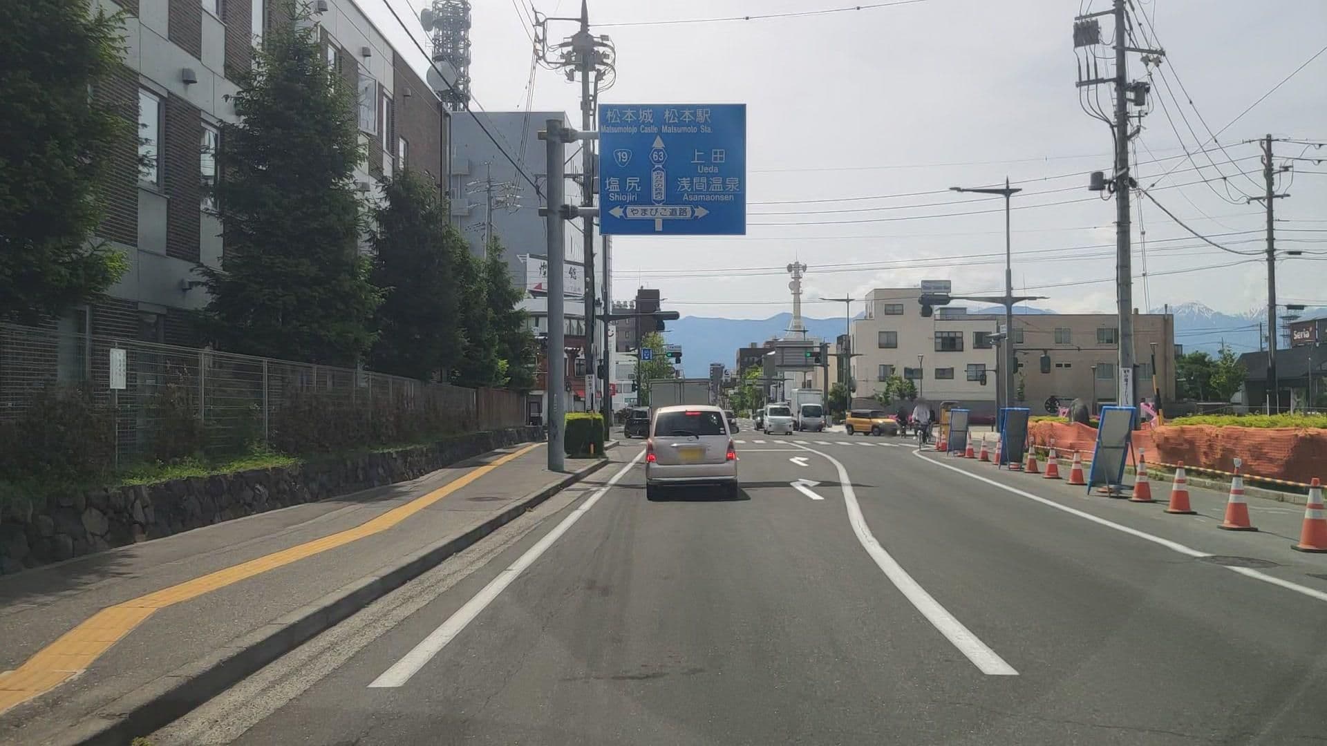Street view near スマイルホテル松本, Matsumoto — © drivephotograph (CC BY-SA · Mapillary)