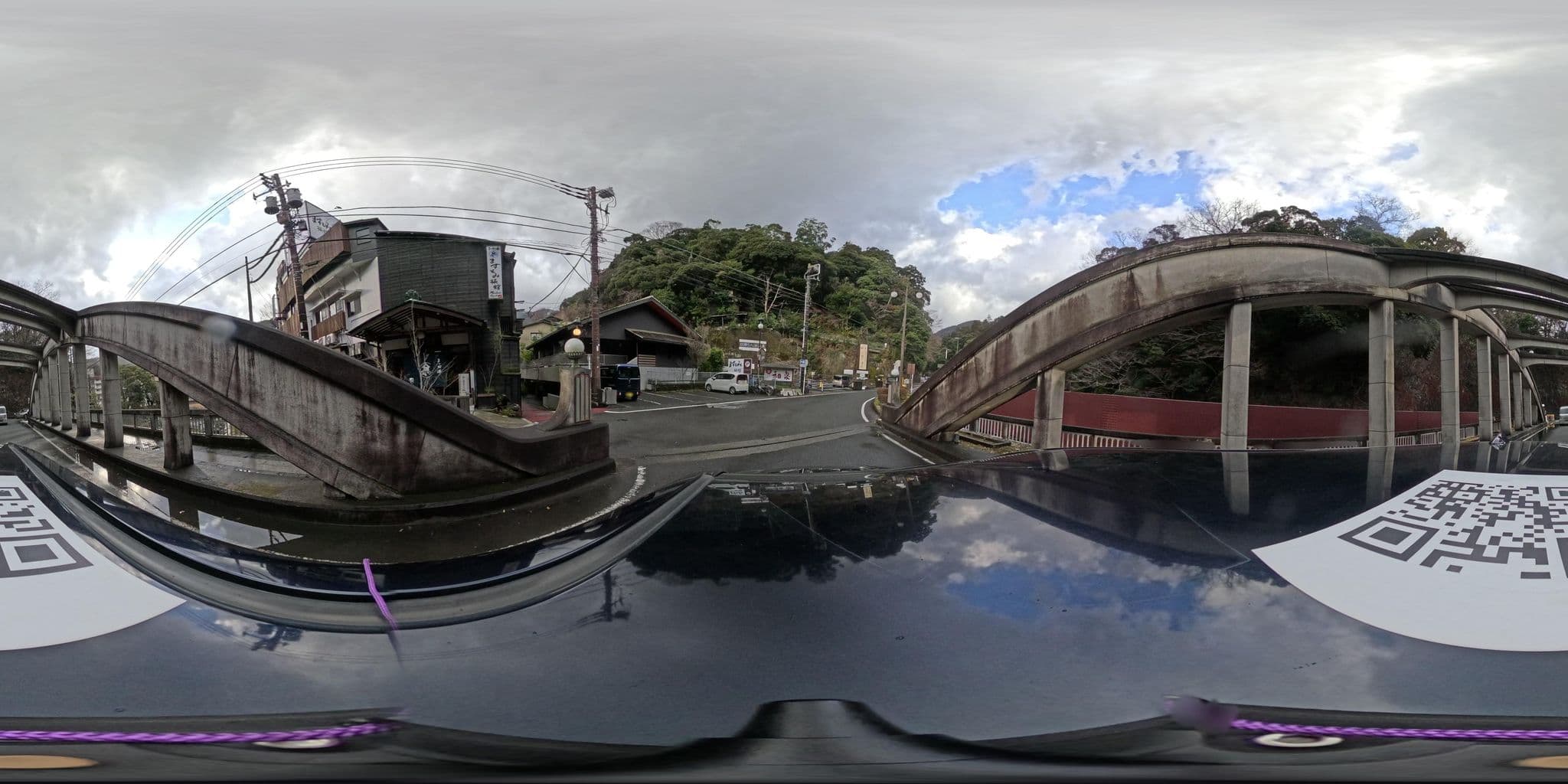 Street view near ままね湯 ますとみ旅館, Hayakawa — © yumechan (CC BY-SA · Mapillary)