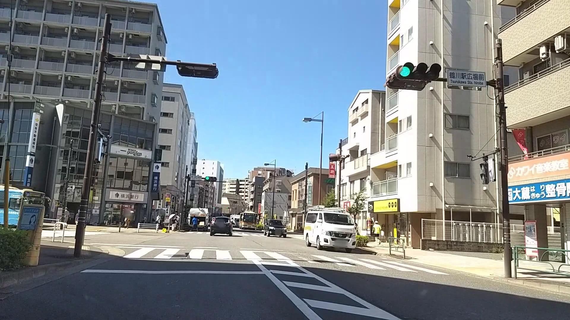 Street view near ホテルダイヤモンド鶴川, Aobadai — © drivephotograph (CC BY-SA · Mapillary)