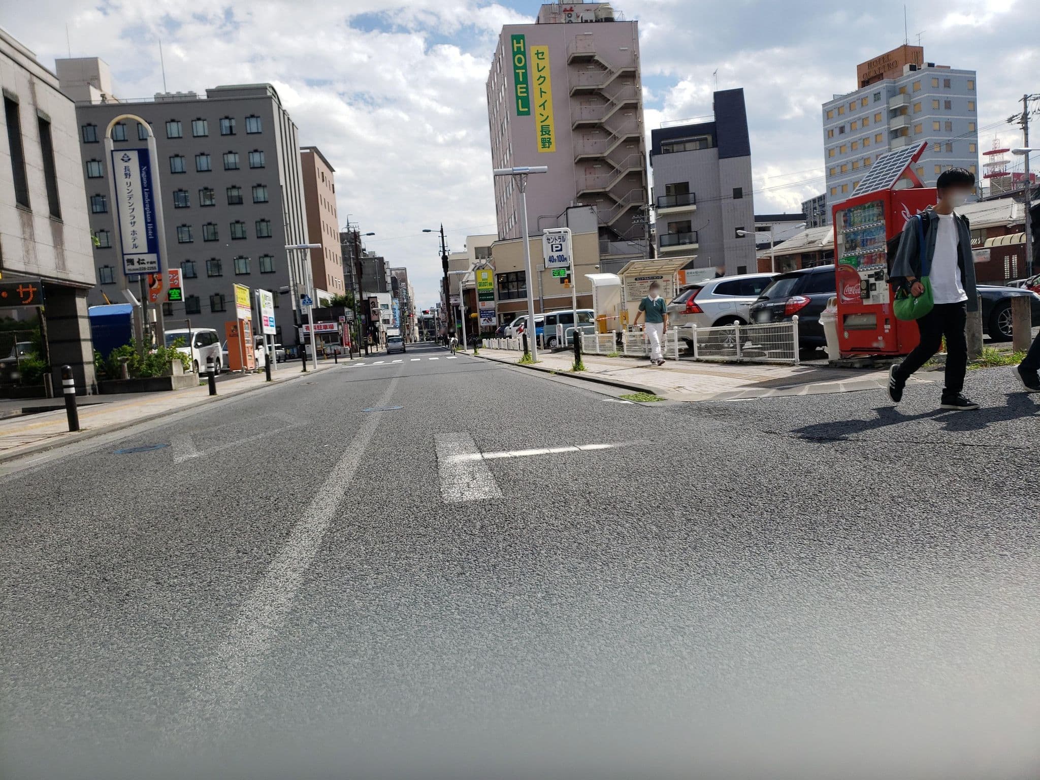 Street view near 長野リンデンプラザホテル, Nagano — © 22tk1984 (CC BY-SA · Mapillary)