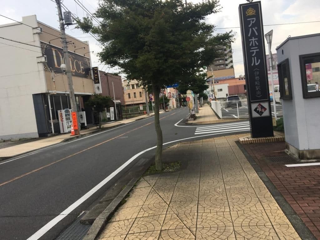 Street view near ホテル若松 エクセル, Isesaki — © musashino5 (CC BY-SA · Mapillary)