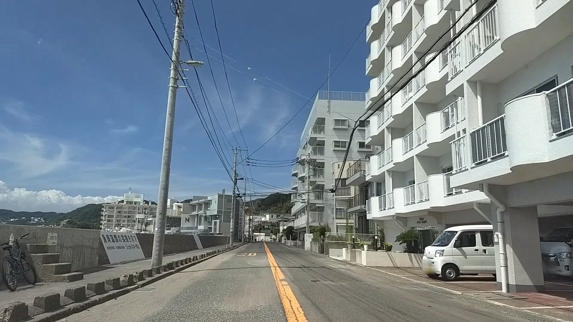 Street view near Nowhere but Sajima, Hayama — © drivephotograph (CC BY-SA · Mapillary)