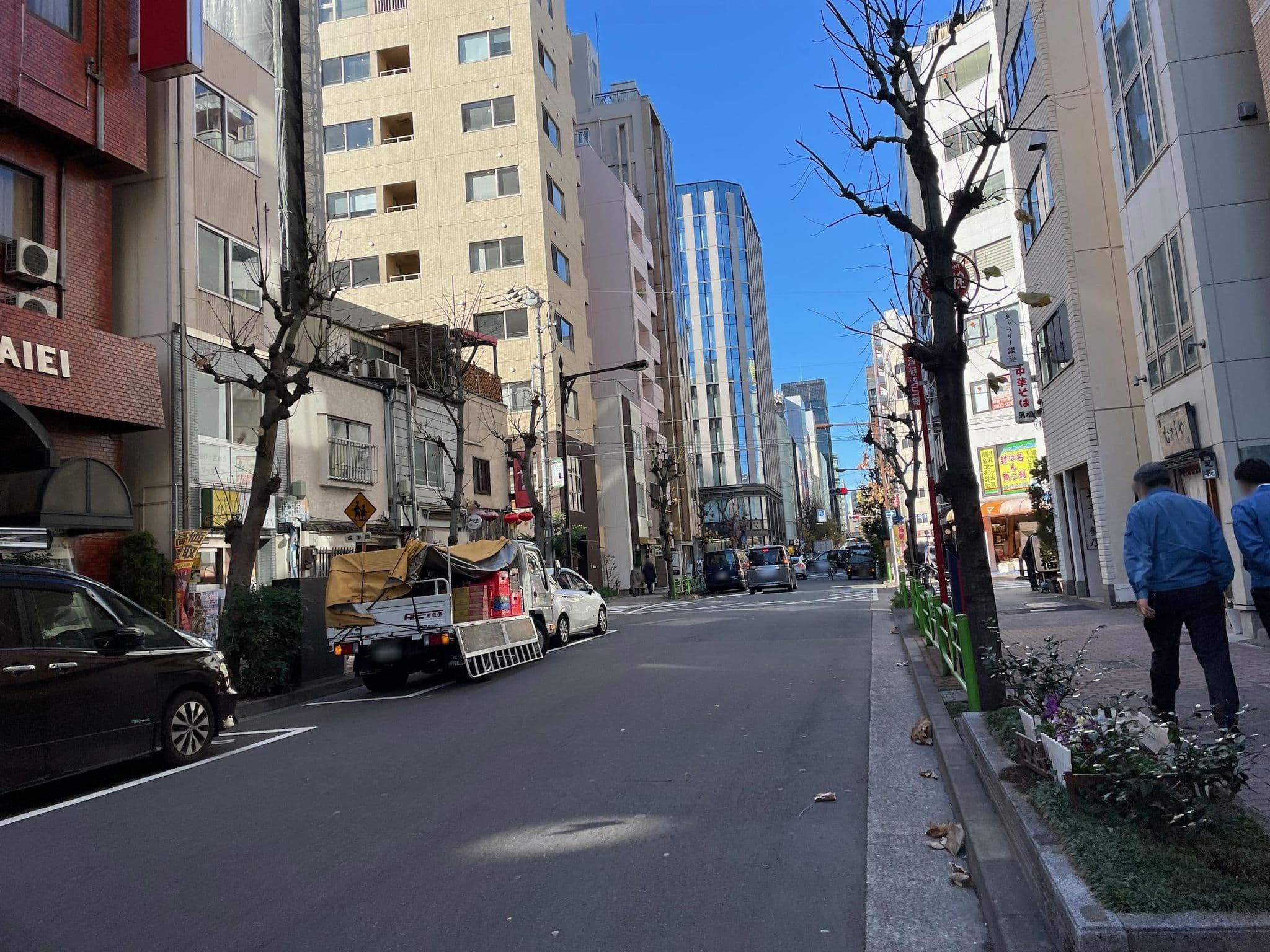 Street view near ホテル銀座ダイエー, Ginza — © musashino5 (CC BY-SA · Mapillary)