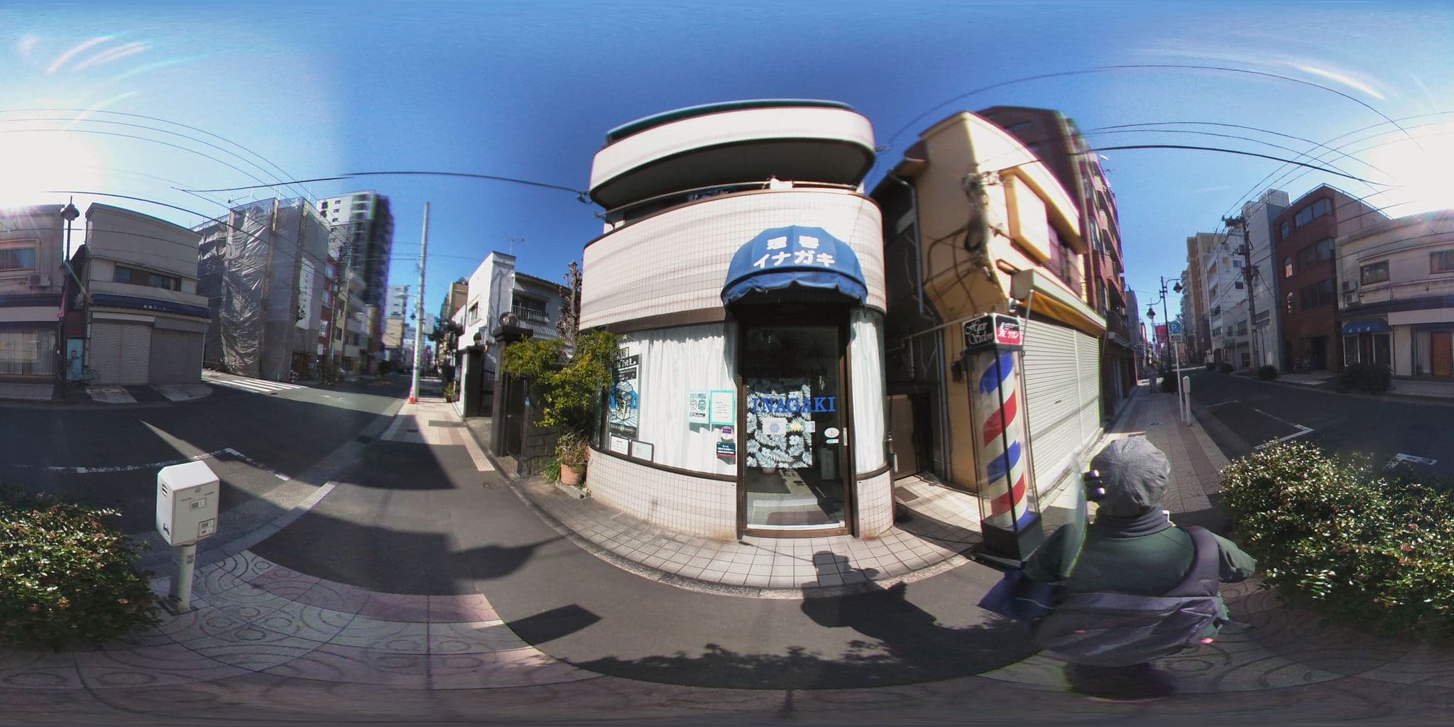 Street view near MOMO HOUSE, Iriya — © mura (CC BY-SA · Mapillary)