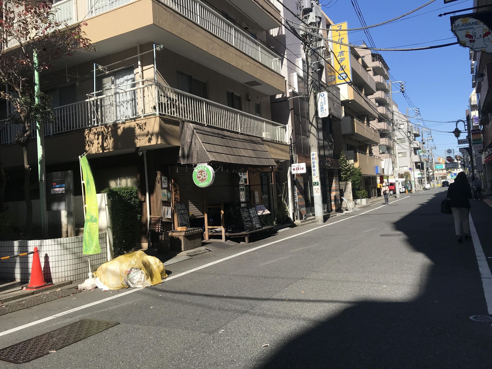 Street view near スーパーホテル東京・赤羽, Akabane — © musashino5 (CC BY-SA · Mapillary)