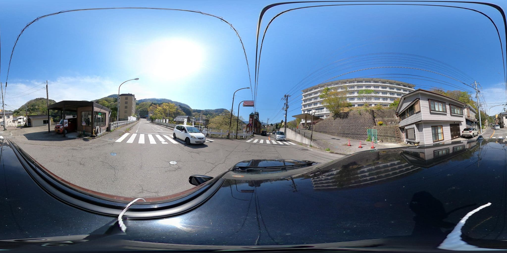 Street view near 塩原温泉ホテル, Kinugawa Onsen — © yuki_charo (CC BY-SA · Mapillary)