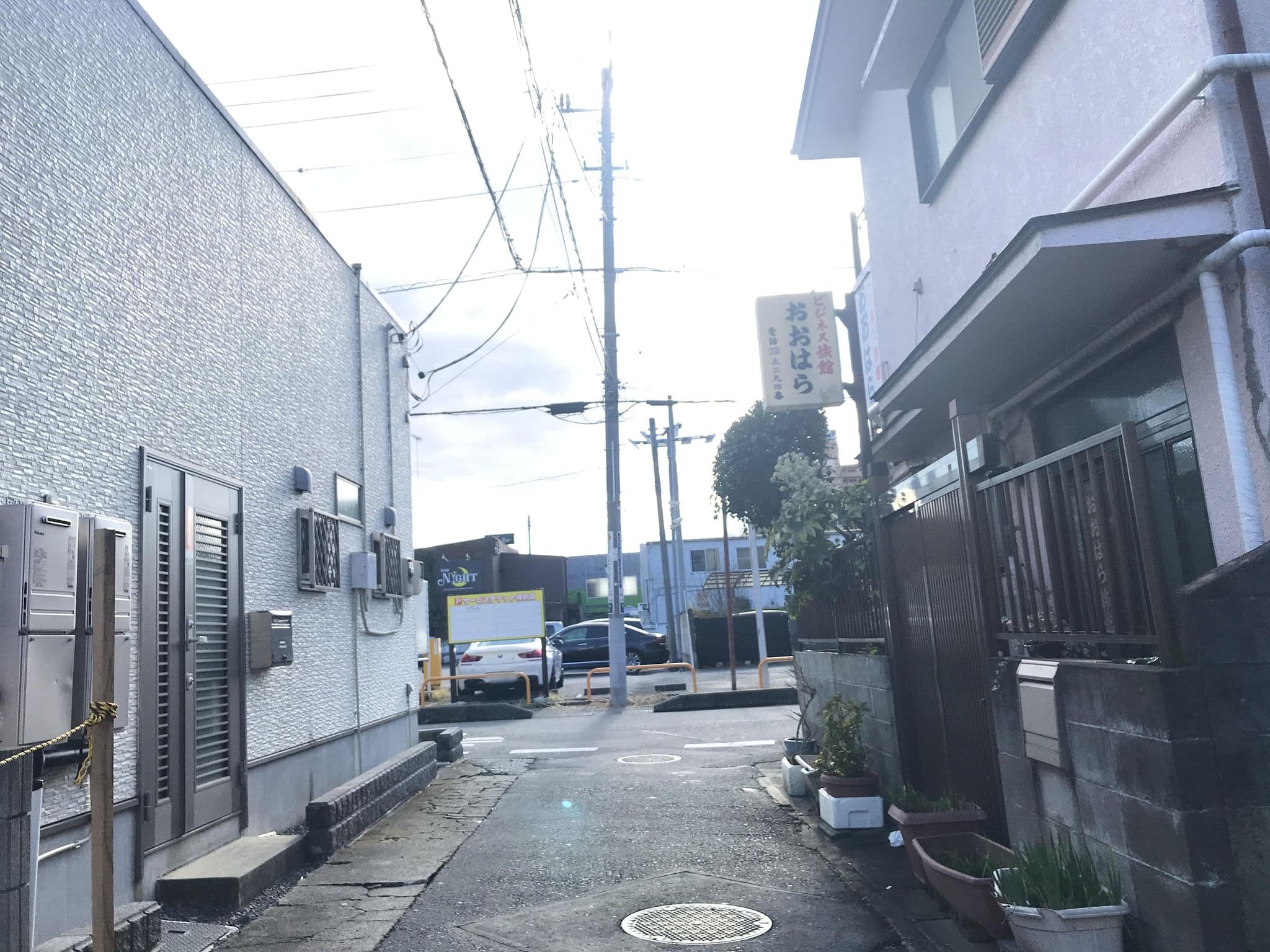 Street view near おおはら旅館, Tsuchiura — © musashino5 (CC BY-SA · Mapillary)