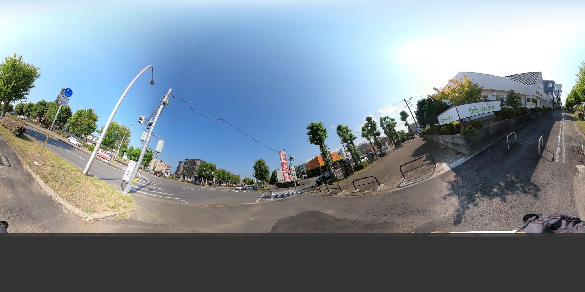 Street view near つくばスカイホテル予約センター, Tsukuba — © 24dakenlo (CC BY-SA · Mapillary)
