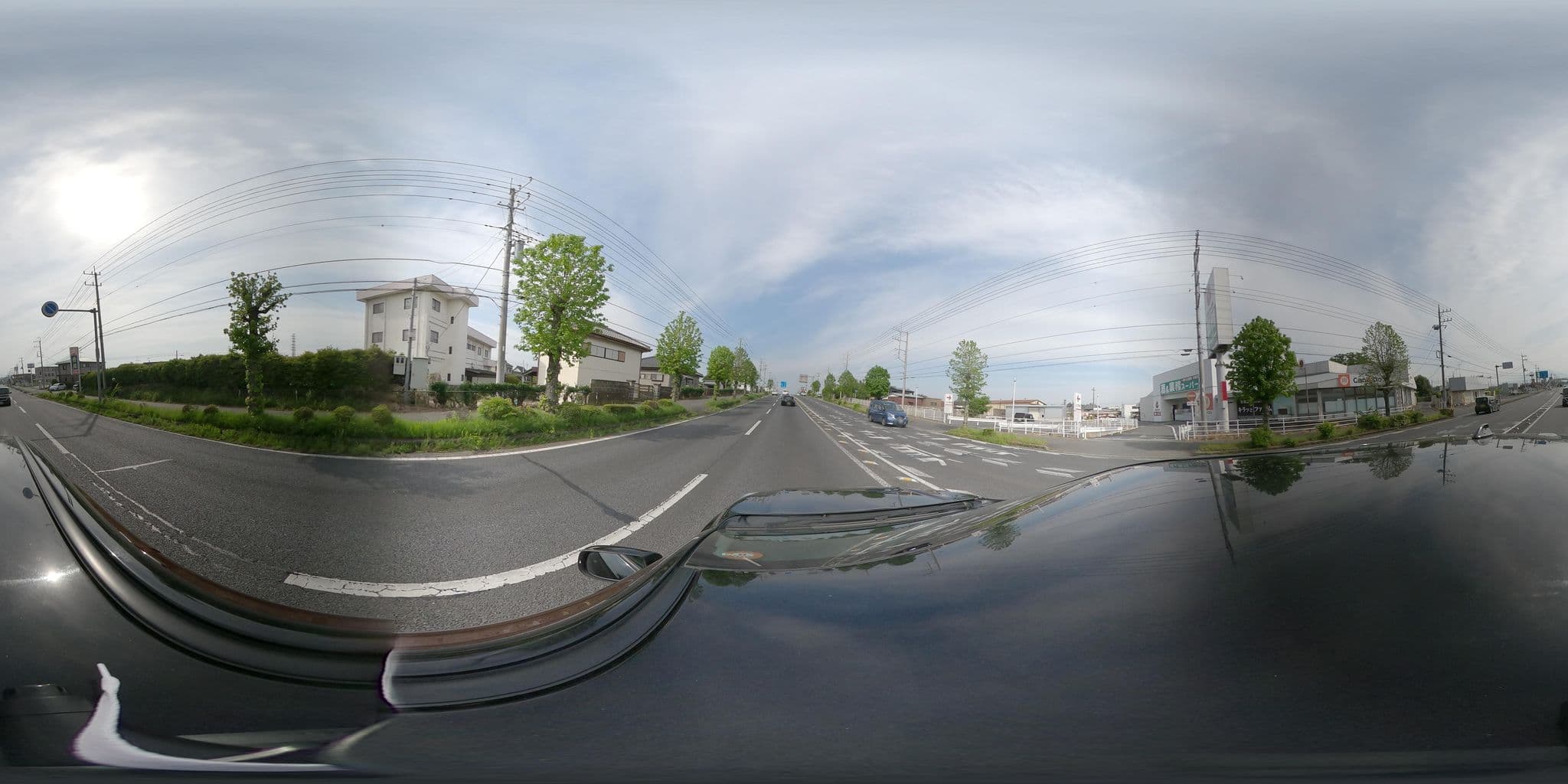 Street view near ビジネスホテル秀月, Shimo-tsuma — © yuki_charo (CC BY-SA · Mapillary)