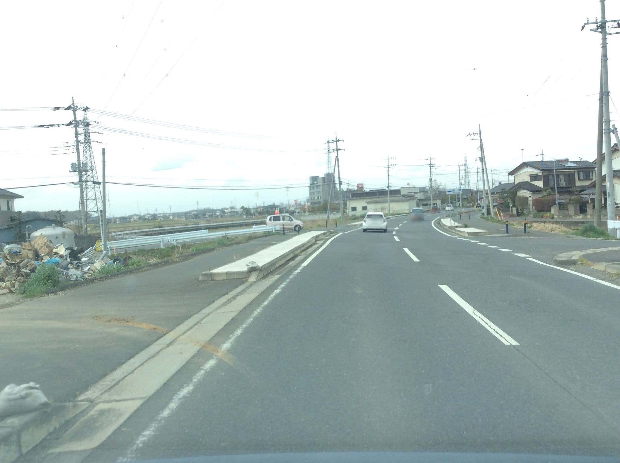 Street view near Cosmic Town, Shimo-tsuma — © loglogy (CC BY-SA · Mapillary)