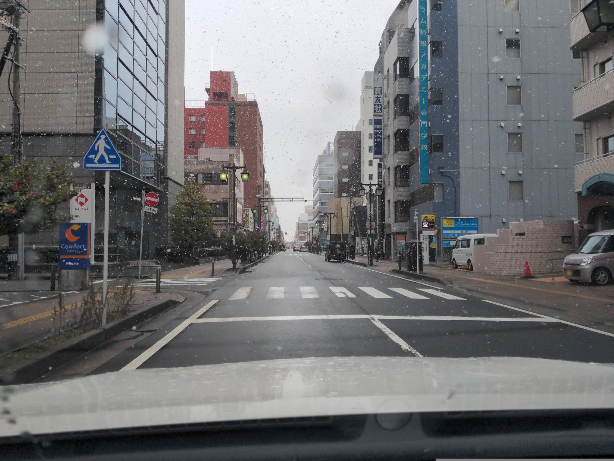 Street view near Comfort Inn, Niigata — © marikocco (CC BY-SA · Mapillary)