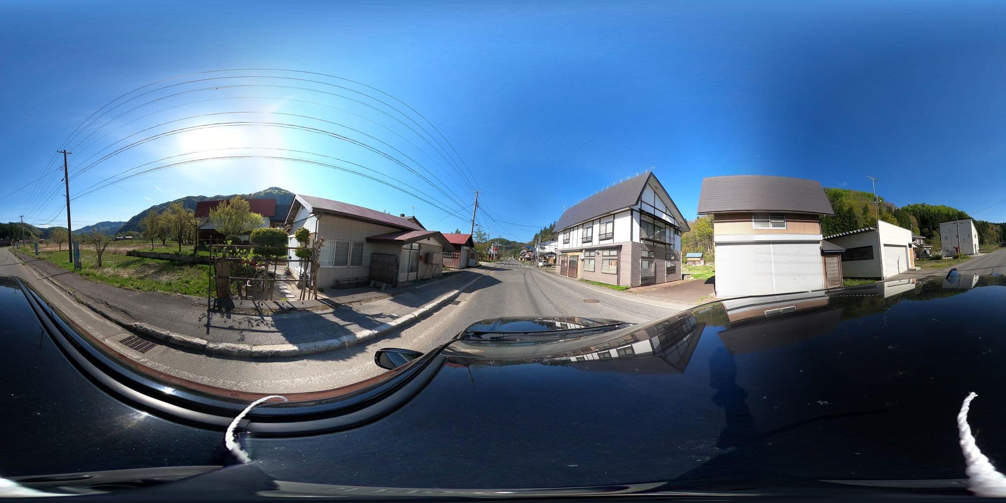 Street view near 伊南川屋旅館, Shimonakatsukawa — © yuki_charo (CC BY-SA · Mapillary)