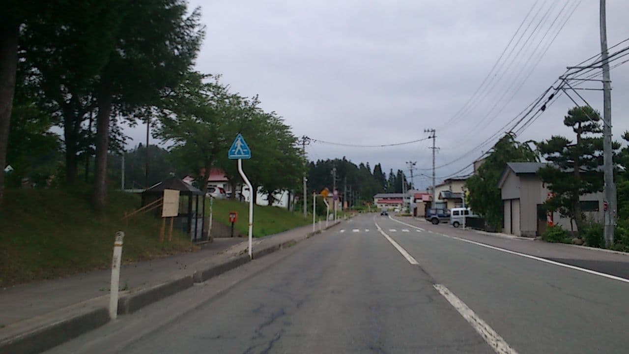 Street view near おもだか温泉 鈴の湯, Obanazawa — © yasunari (CC BY-SA · Mapillary)
