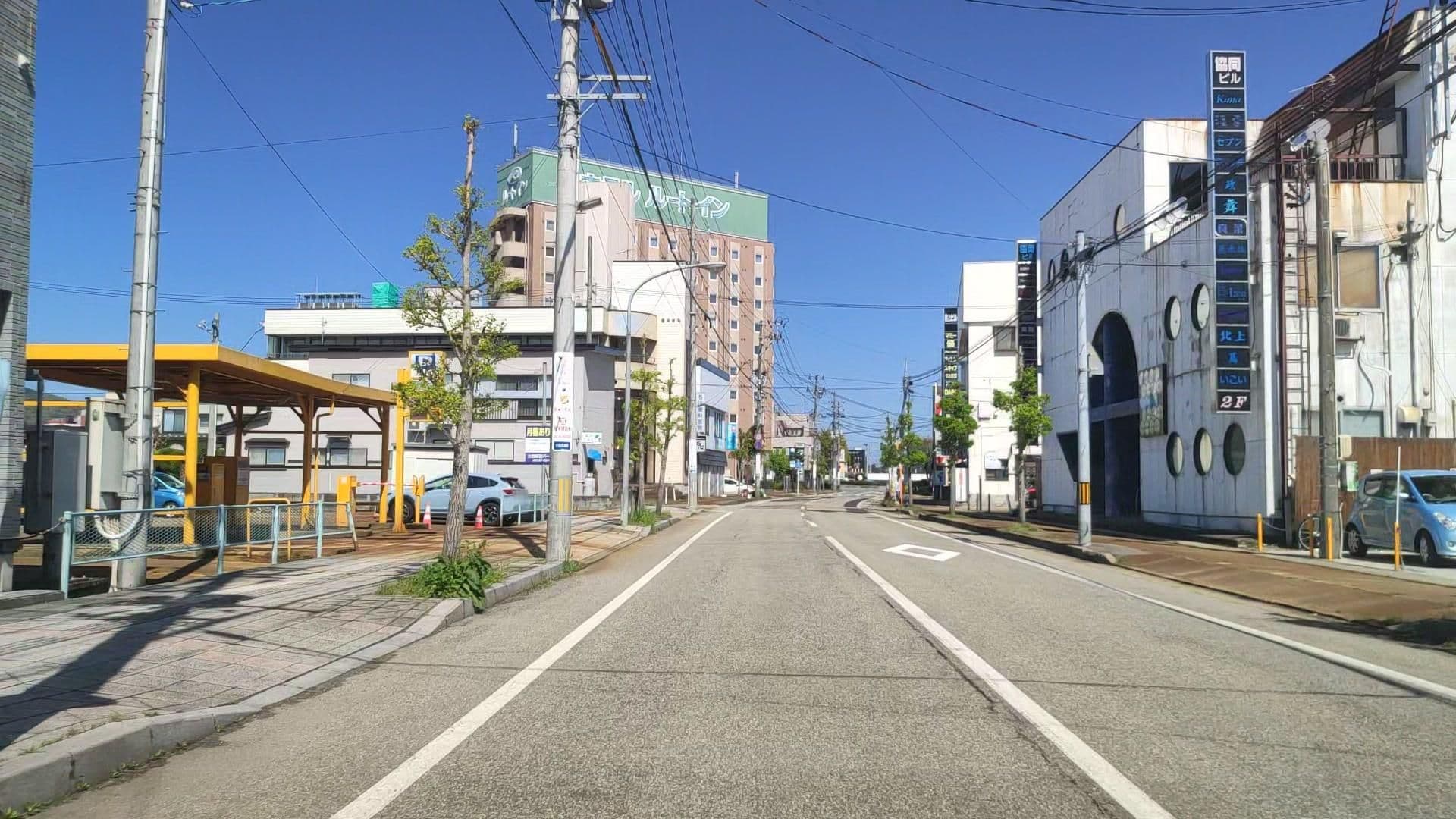 Street view near 大曲ロイヤルホテル, Ōmagari — © drivephotograph (CC BY-SA · Mapillary)