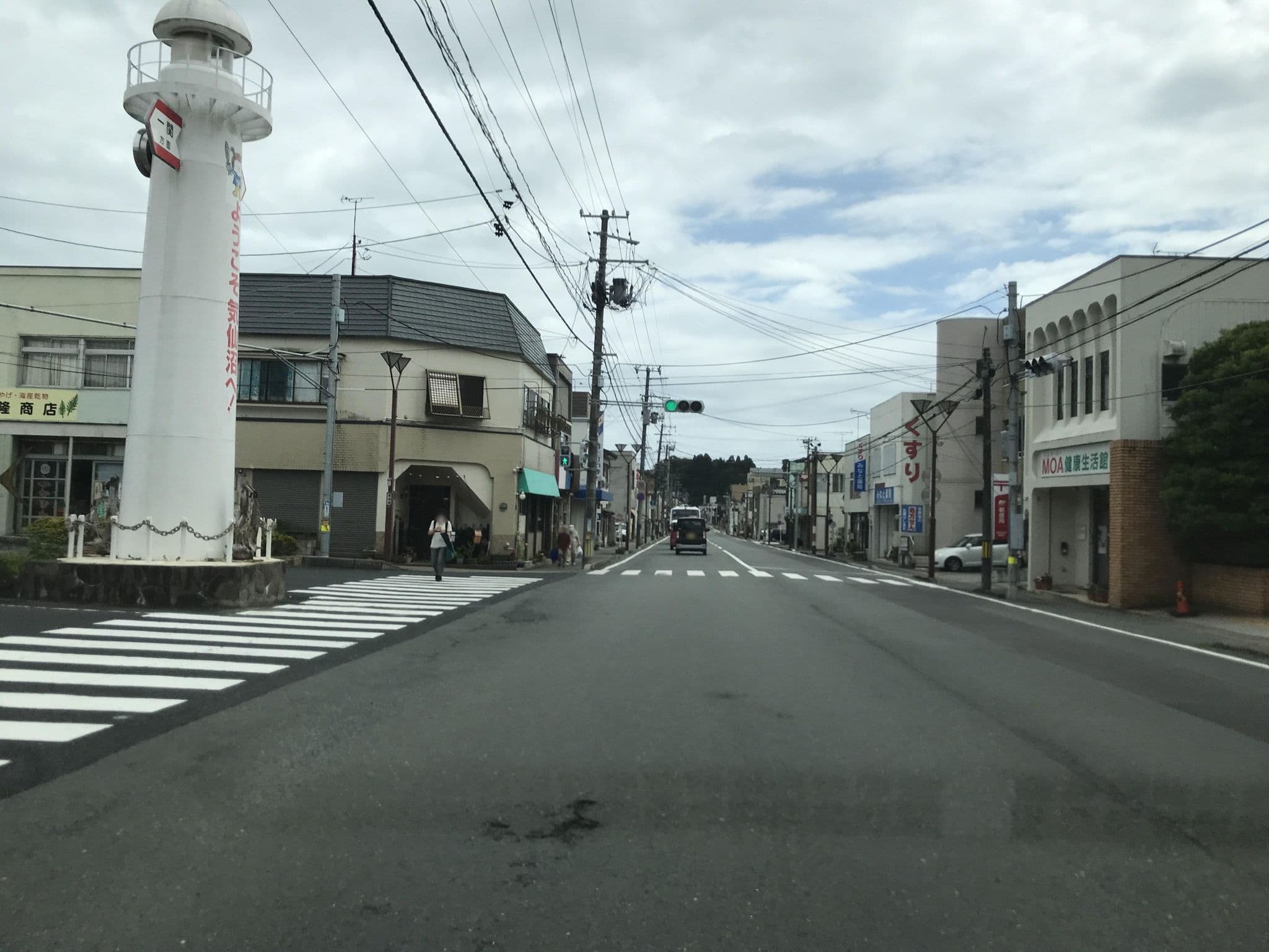Street view near ホテルパールシティ 気仙沼, Kesennuma — © tom_g3x (CC BY-SA · Mapillary)