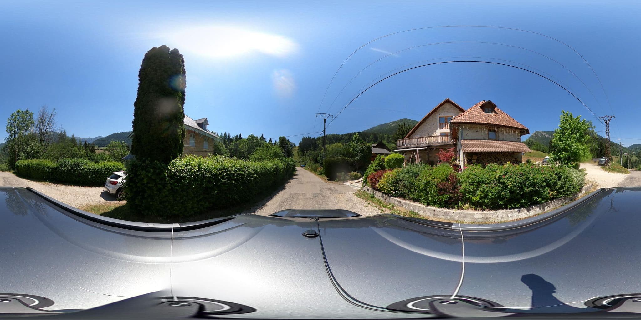 Street view near Le Val Ombré, Saint-Hilaire — © eric_s (CC BY-SA · Mapillary)