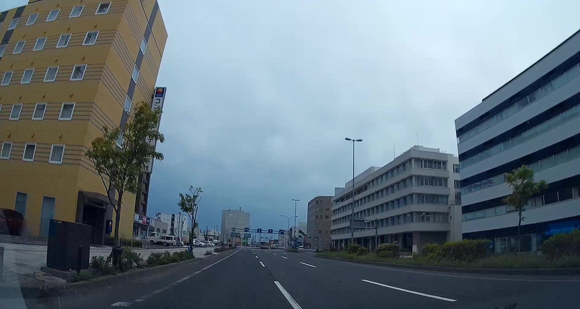Street view near Comfort Inn, Tomakomai — © caesium (CC BY-SA · Mapillary)