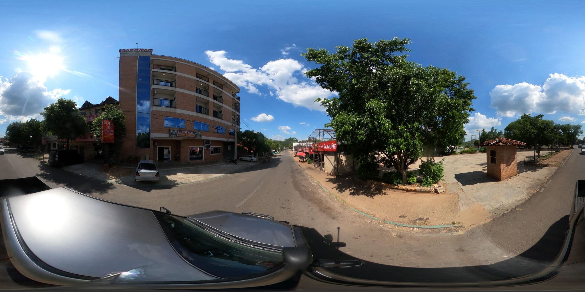 Street view near hotel copadisimo, Caacupé — © carlospy (CC BY-SA · Mapillary)