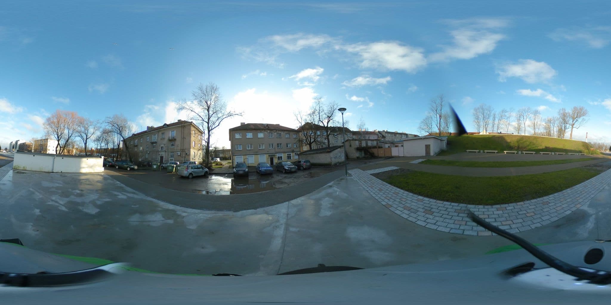 Street view near Bastiono apartamentai, Klaipėda — © kedas (CC BY-SA · Mapillary)