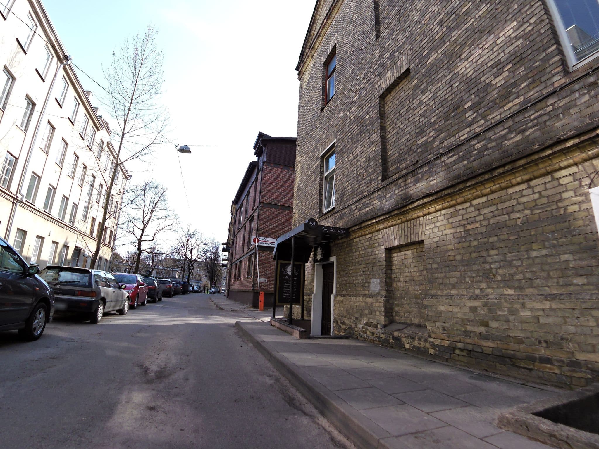 Street view near Vivulskio Apartamentai & Hotel, Naujamiestis — © aleksasfi (CC BY-SA · Mapillary)