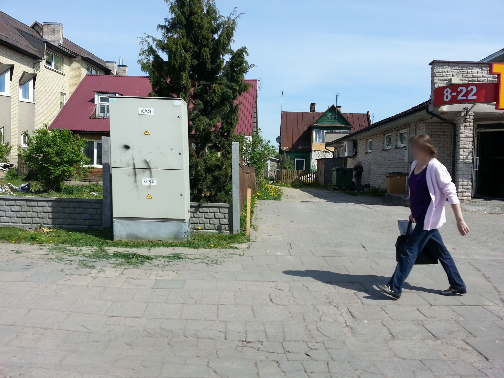 Street view near Marijonu Apartments, Panevėžys — © aurimas (CC BY-SA · Mapillary)
