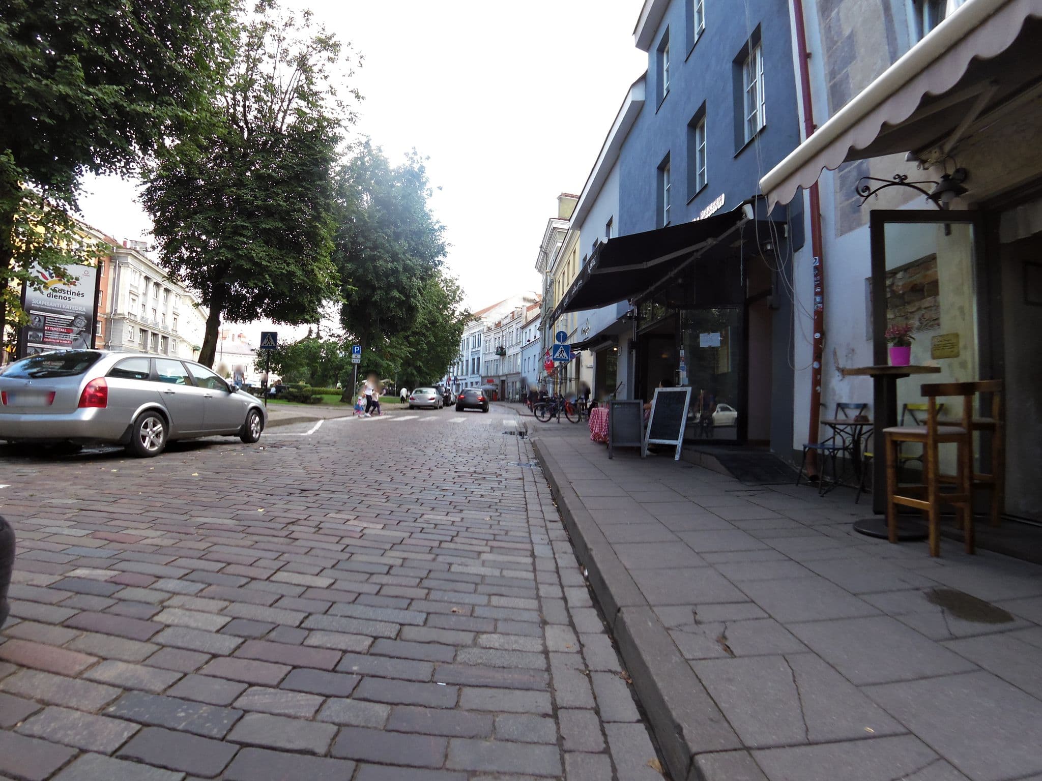 Street view near Rotuses Apartments, Naujamiestis — © aleksasfi (CC BY-SA · Mapillary)