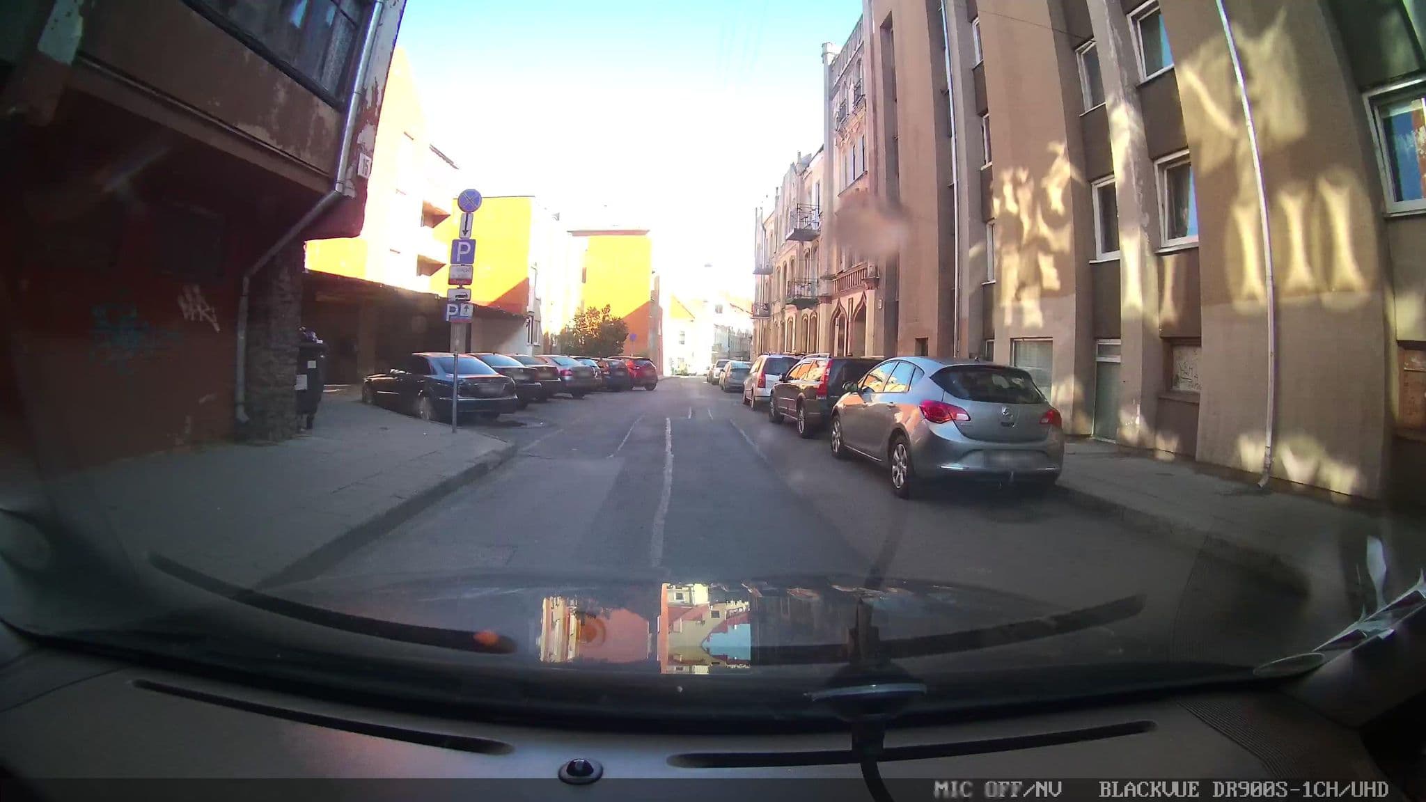 Street view near Welcome2Vilnius Hostel, Naujininkai — © grobin (CC BY-SA · Mapillary)