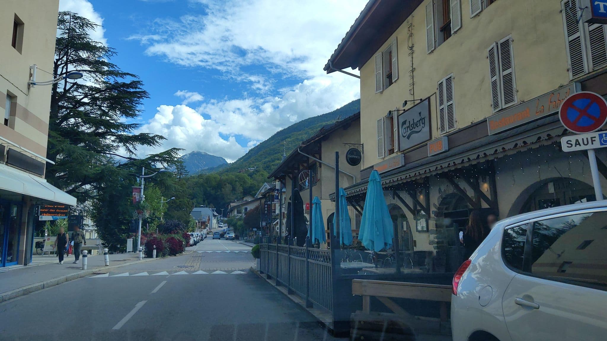 Street view near Le Grand Chalet, Les Allues — © MatthieuF4FNE (CC BY-SA · Mapillary)