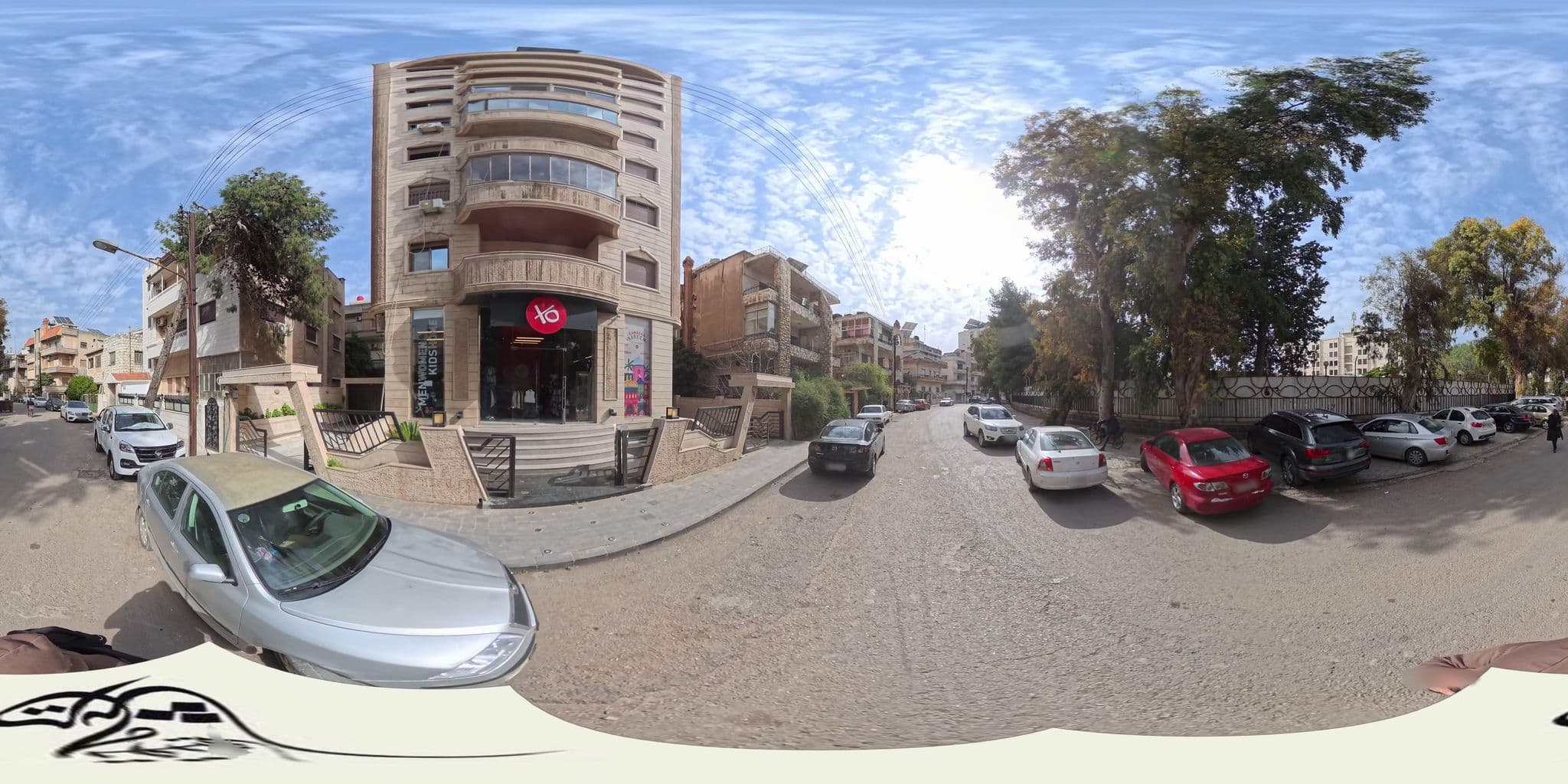 Street view near Safir Hotel Homs, Homs — © a0m0rajab (CC BY-SA · Mapillary)