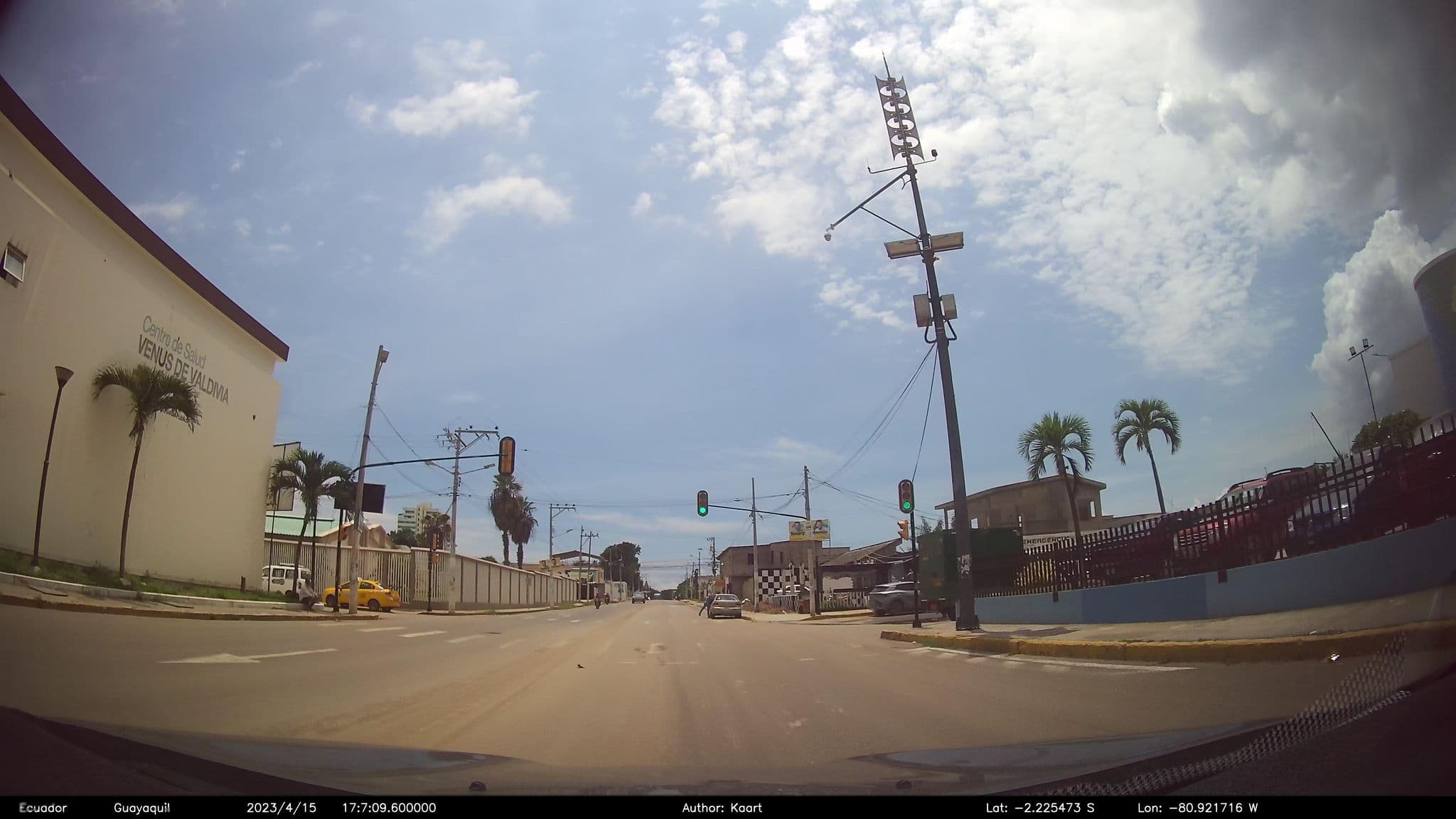 Street view near Hotel Blue Marlin del Pacífico, La Libertad — © kaart_2 (CC BY-SA · Mapillary)