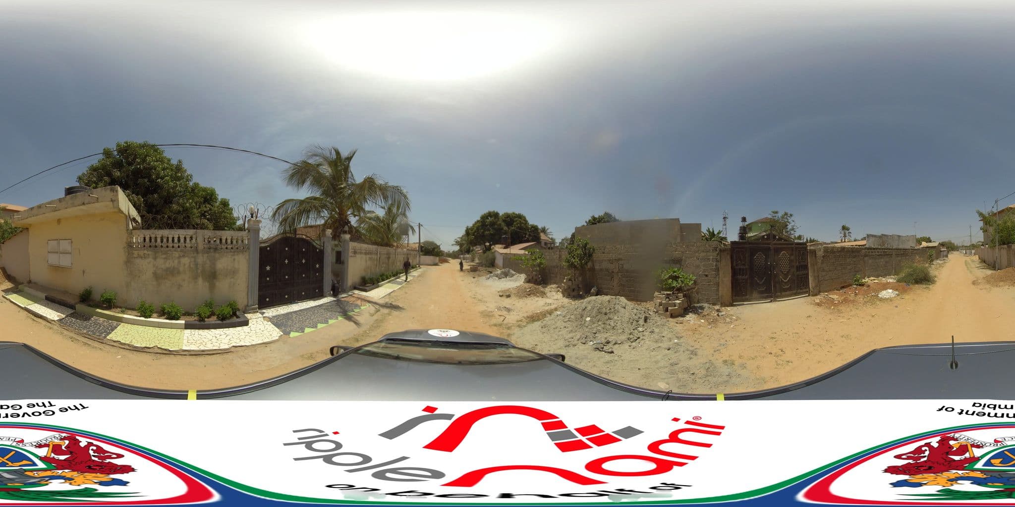 Street view near Tedugal Guest House, Jamisa — © Africa360view (CC BY-SA · Mapillary)
