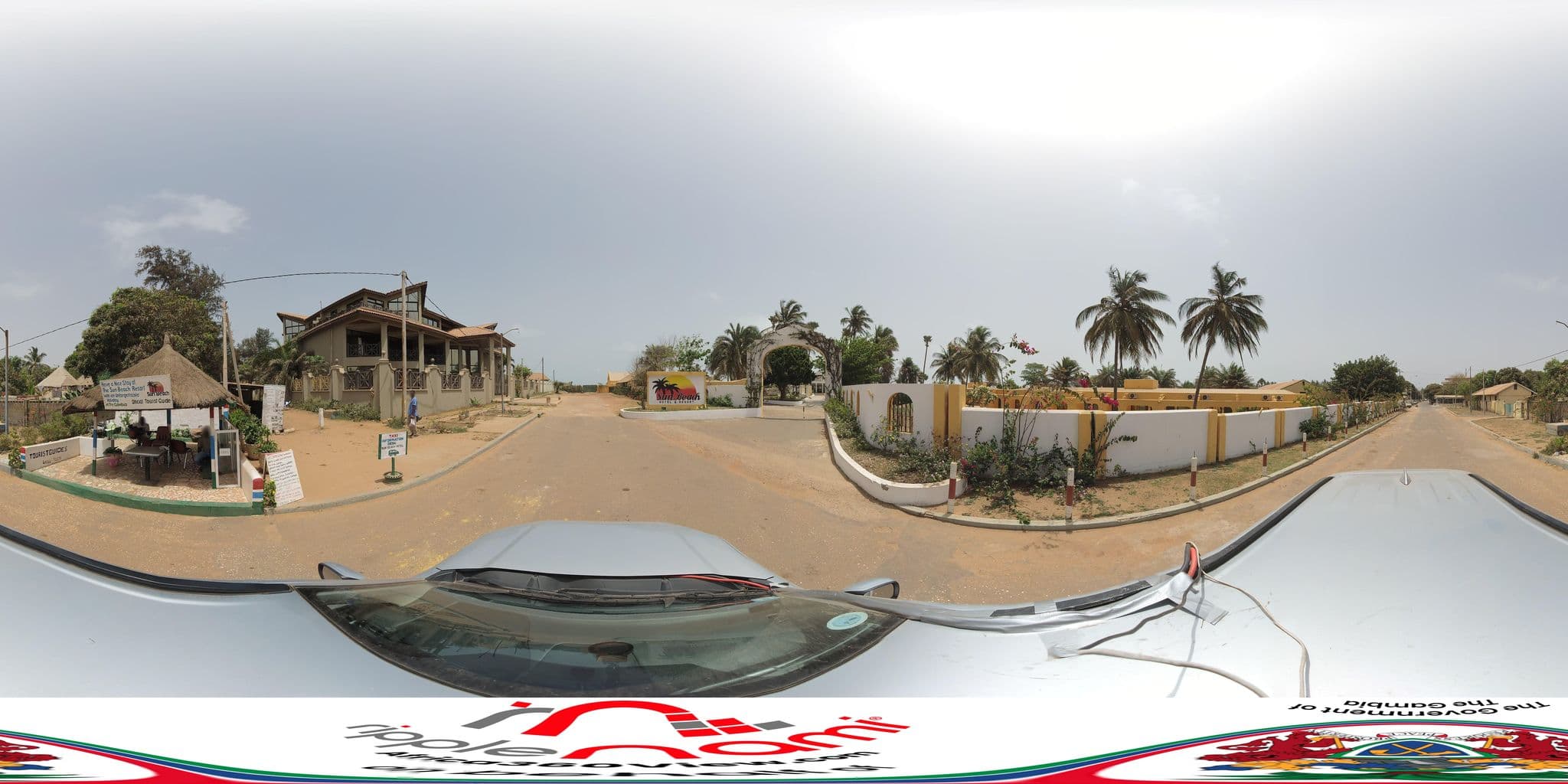Street view near Sun Beach Hotel, Bakau Wasulun — © GambiaStreetView (CC BY-SA · Mapillary)