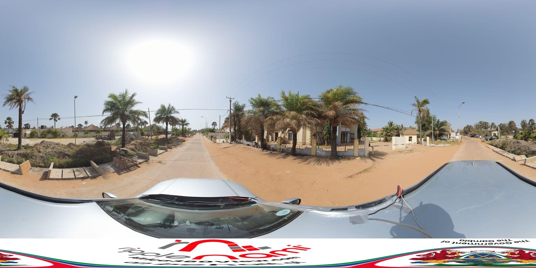 Street view near Djeliba Hotel, Kololi — © GambiaStreetView (CC BY-SA · Mapillary)