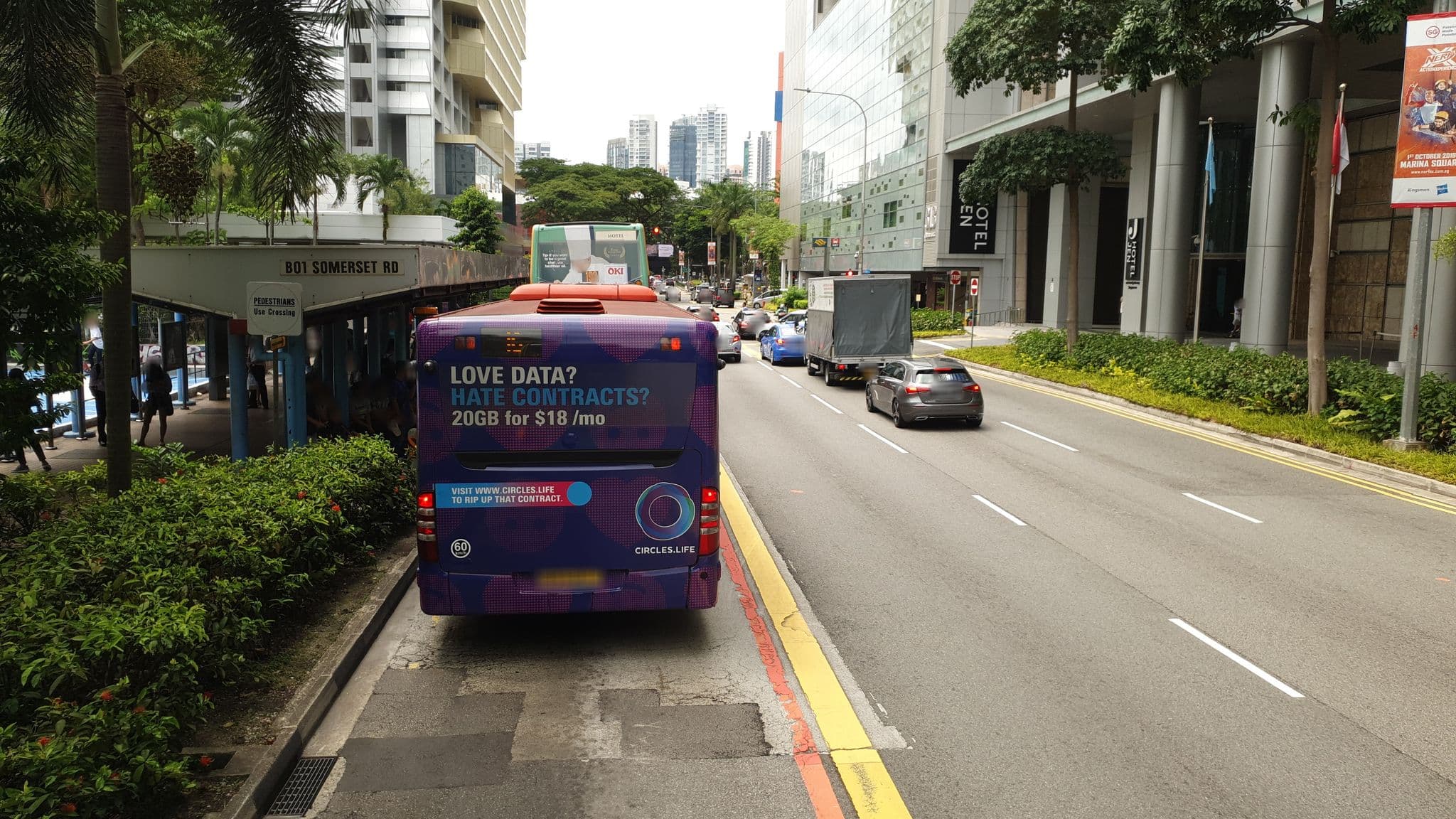 Street view near Infinite Pool @ Hotel Jen Orchardgateway Singapore, Oxley — © grobin (CC BY-SA · Mapillary)