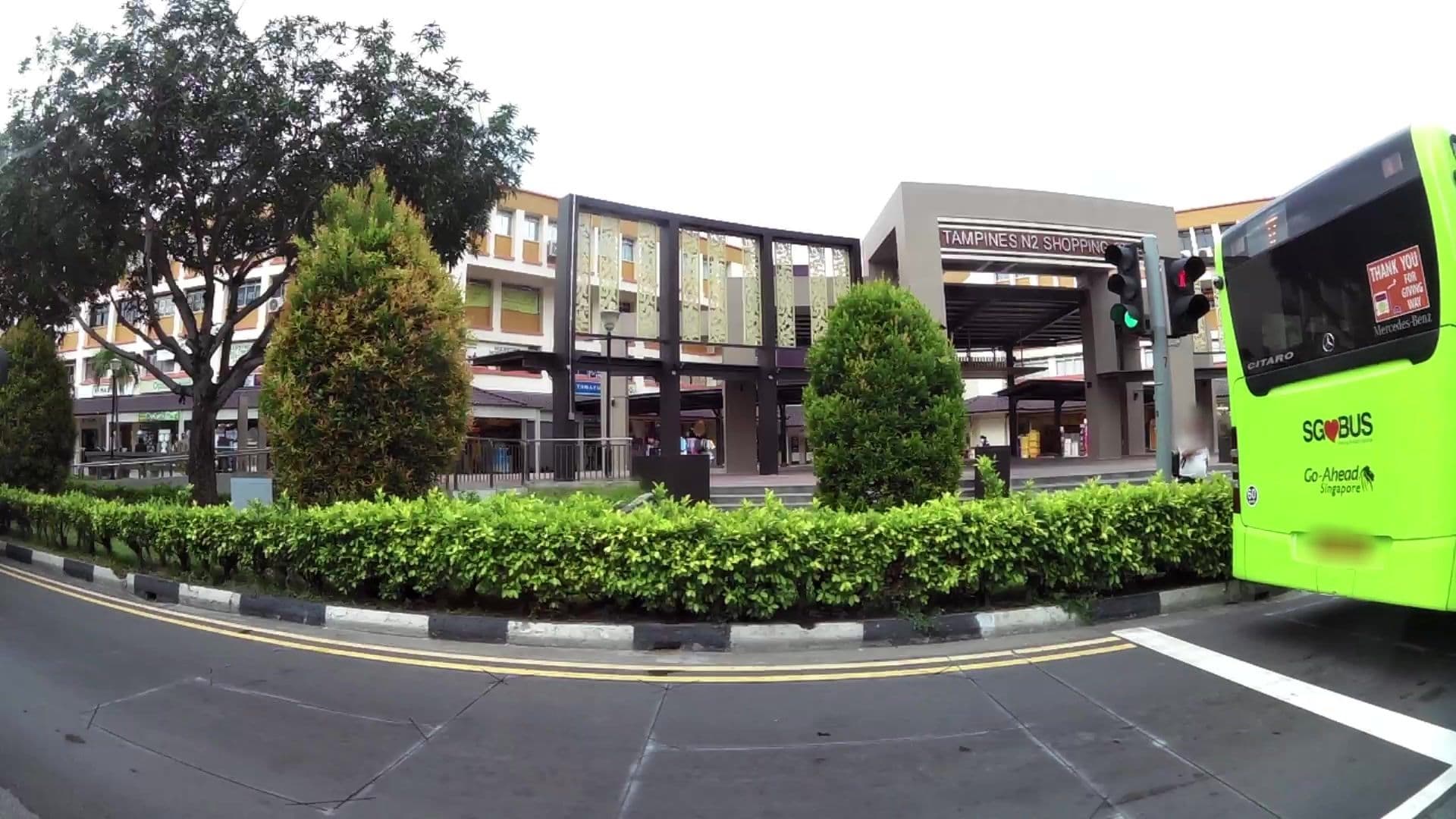 Street view near Cindyrella's Castle, Tampines New Town — © kaartcam (CC BY-SA · Mapillary)