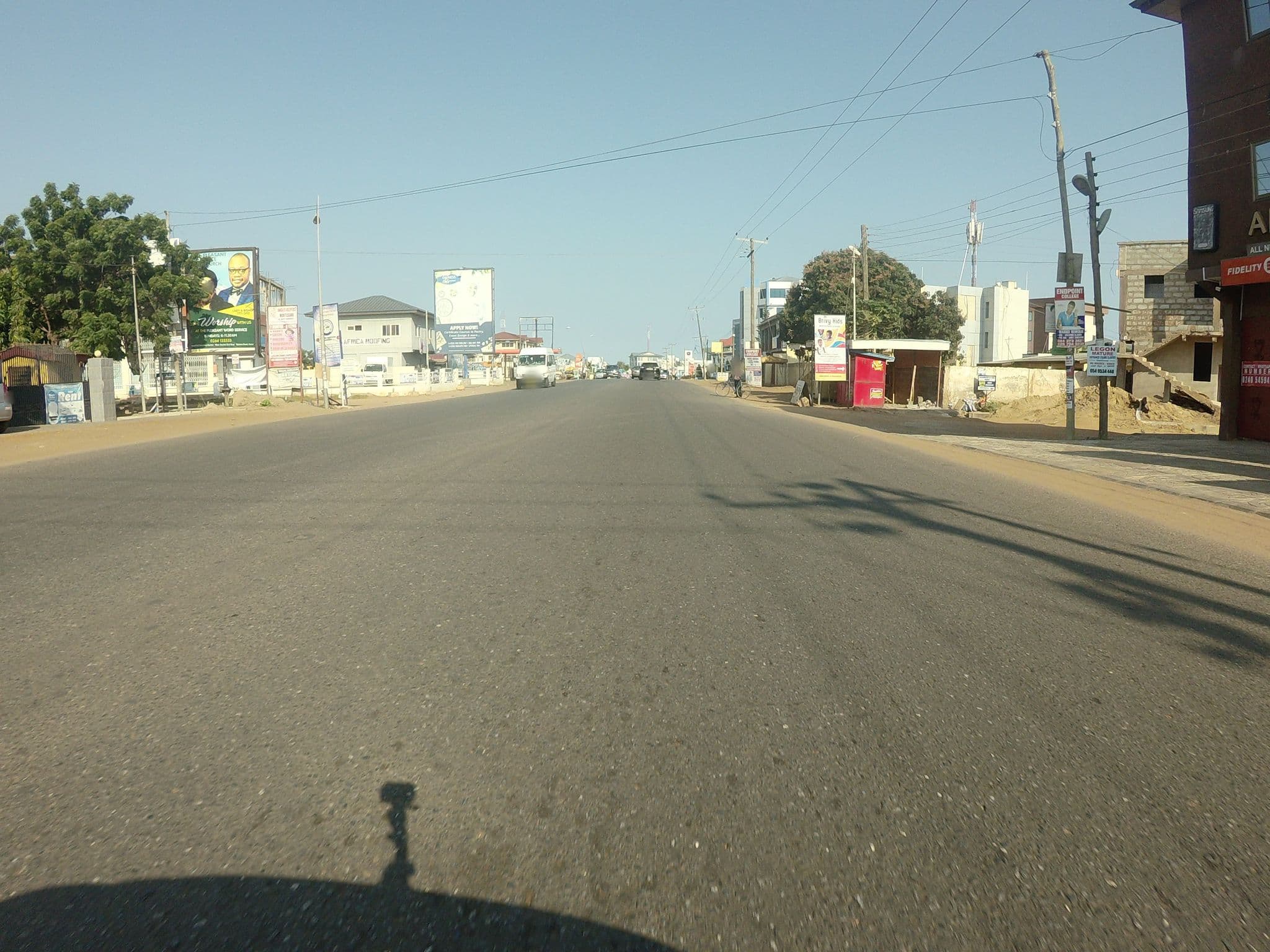 Street view near Soriana hotel, Nungua — © mawutor (CC BY-SA · Mapillary)