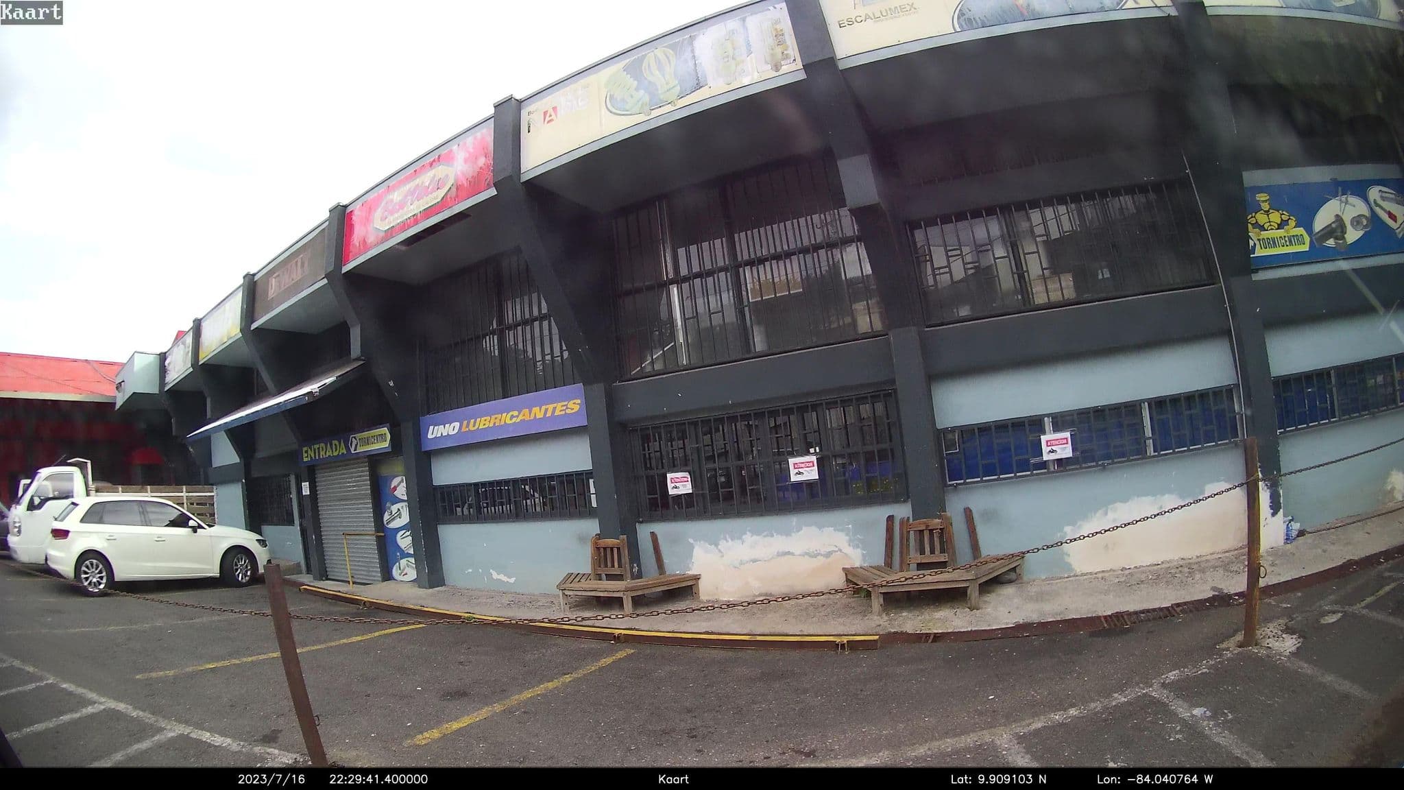 Street view near Marlui Hotel, Curridabat — © kaart_2 (CC BY-SA · Mapillary)