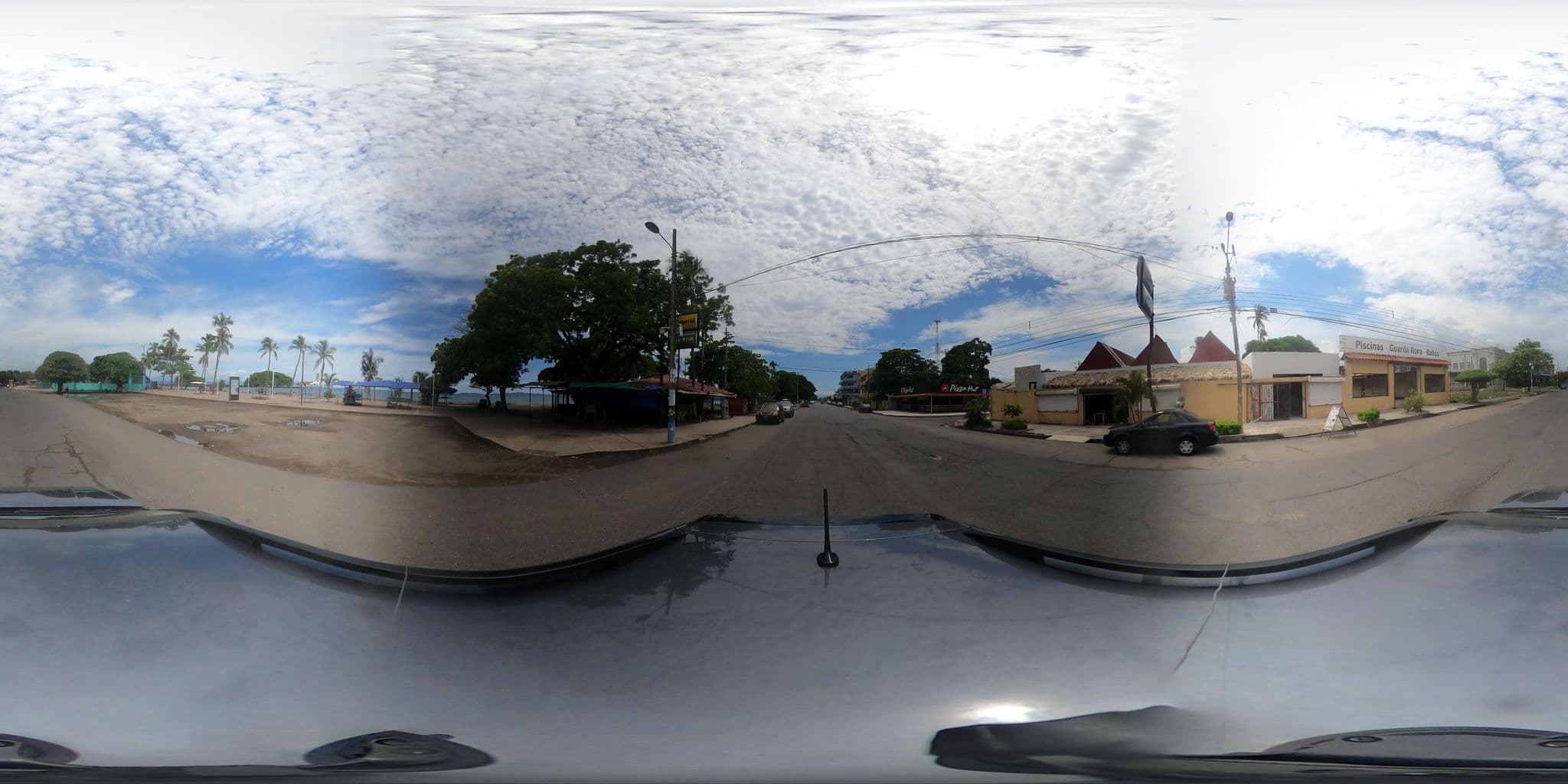 Street view near Hotel El Oasis, Puntarenas — © kaart_2 (CC BY-SA · Mapillary)