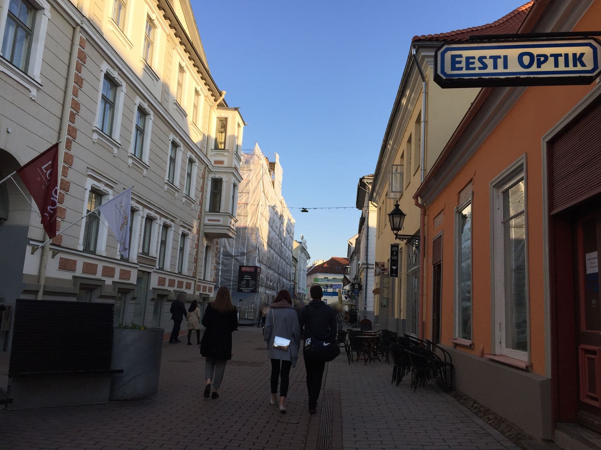 Street view near London Hotel, Tartu — © richlv (CC BY-SA · Mapillary)