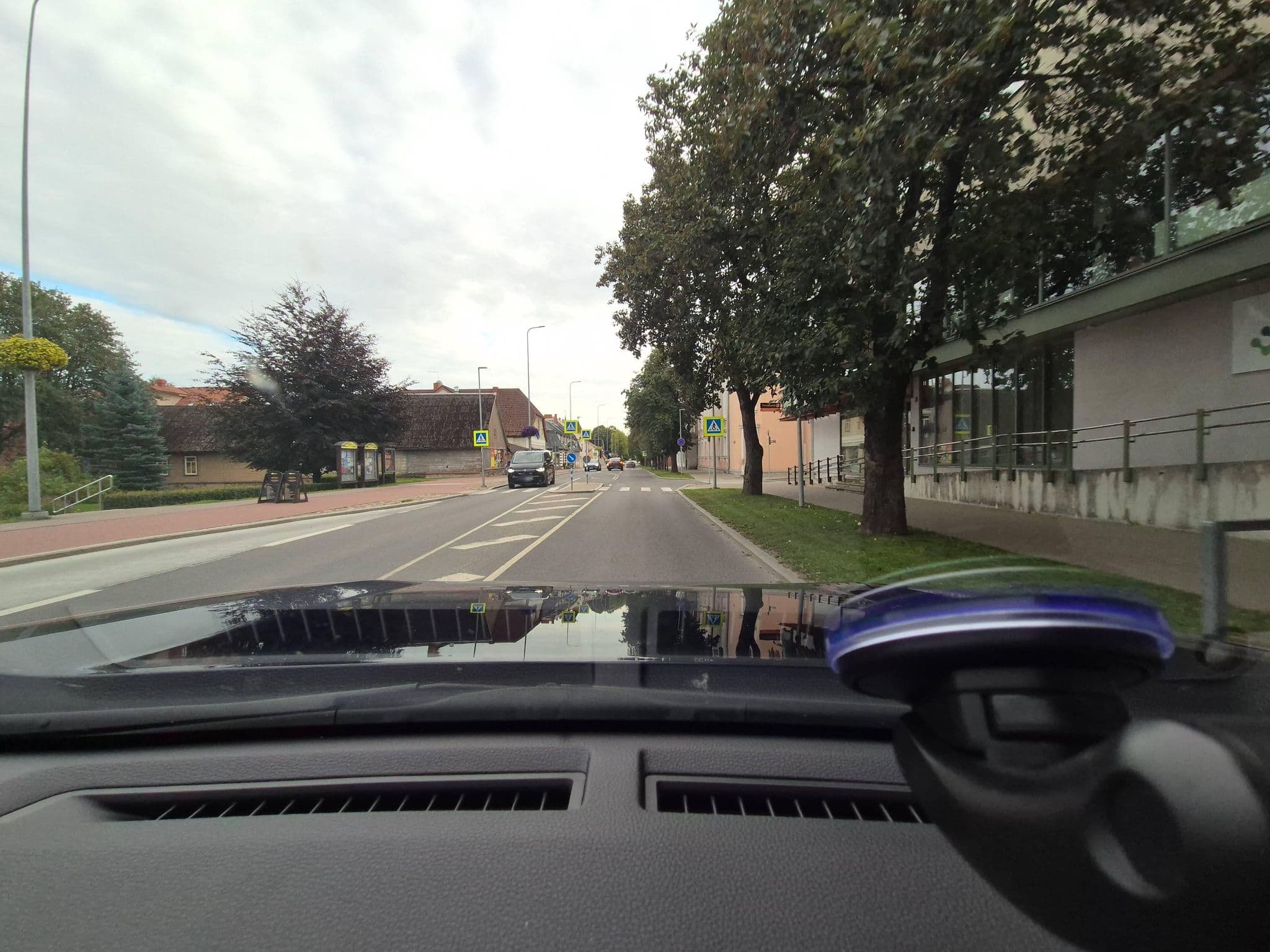 Street view near Nurmbergi Maja, Viljandi — © Apirnus (CC BY-SA · Mapillary)